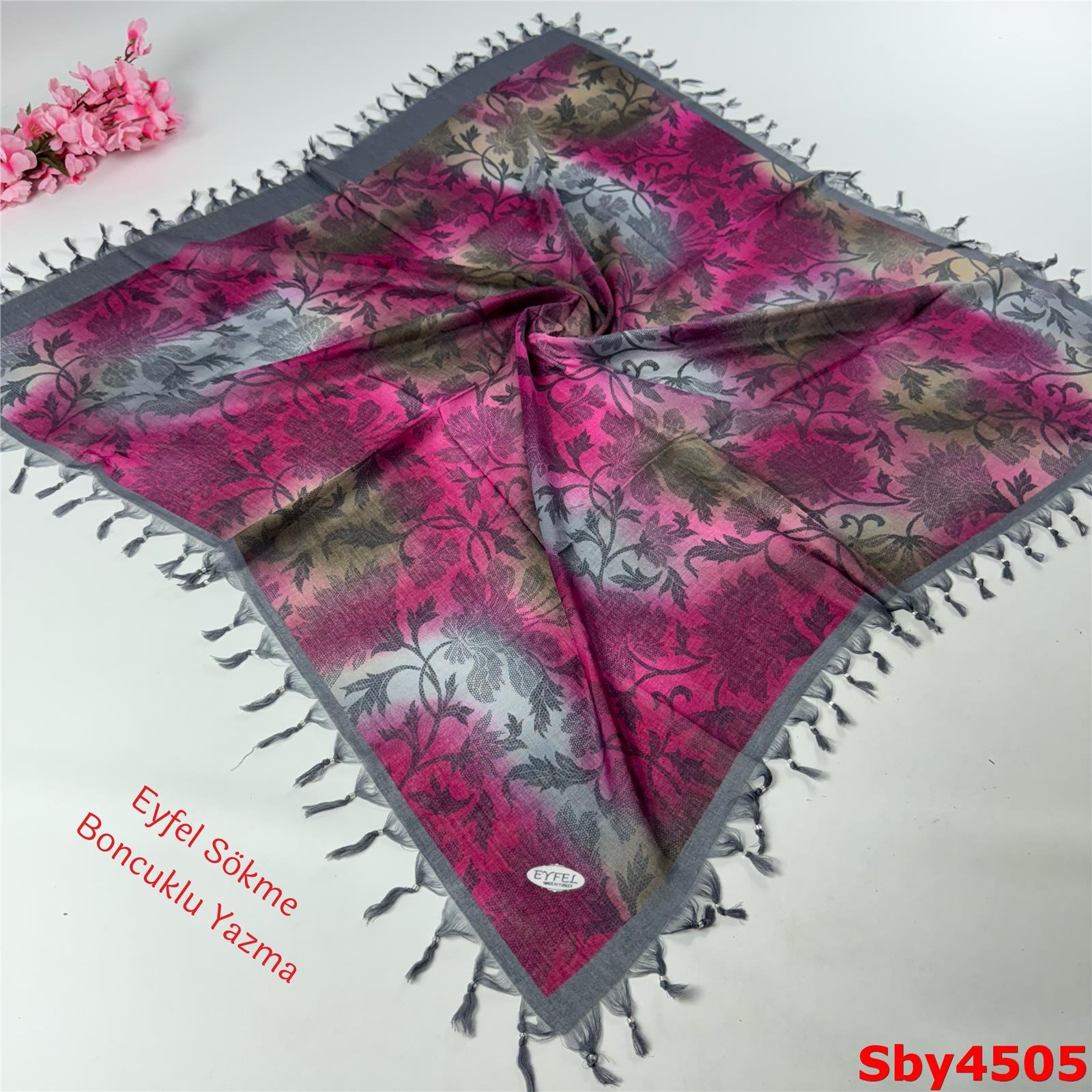 M-019 Eyfel Sökme Boncuklu Yazma