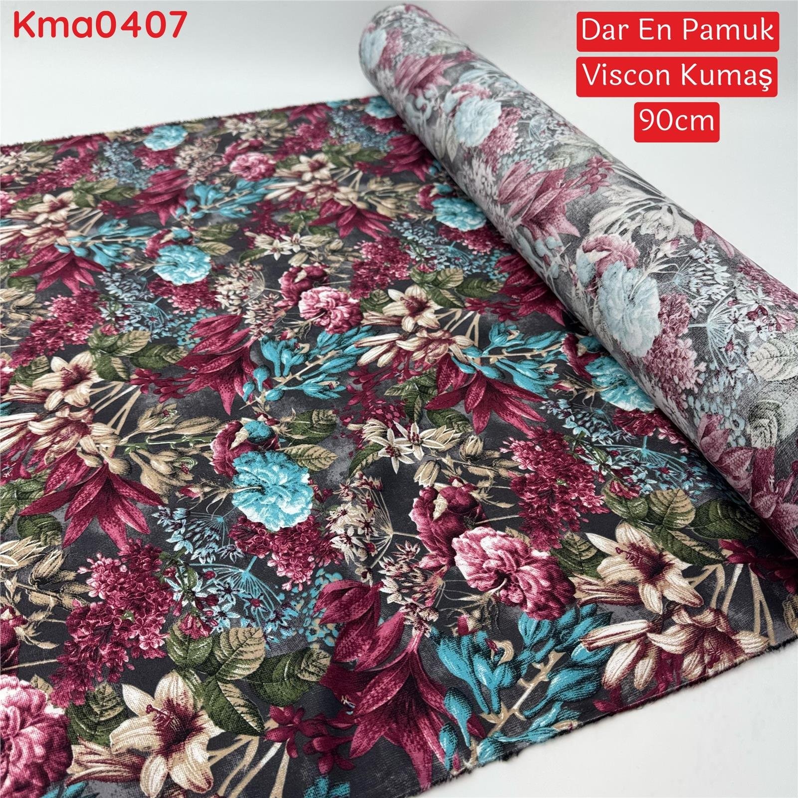 ZO-085 Dar En Pamuk Viscon Kumaş 90cm