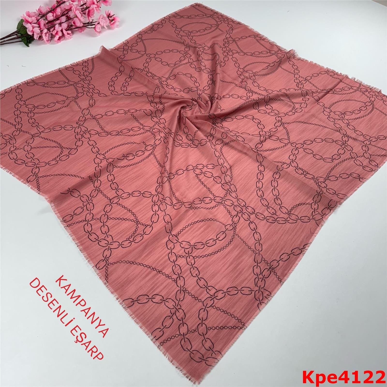ZK-095 Kampanya Desenli Eşarp