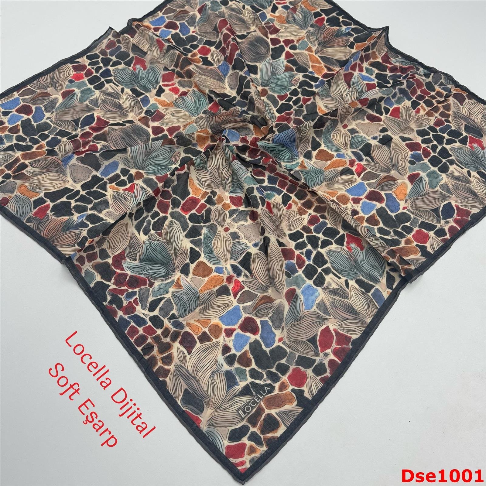 T-105 Locella El Dikişli Soft Eşarp