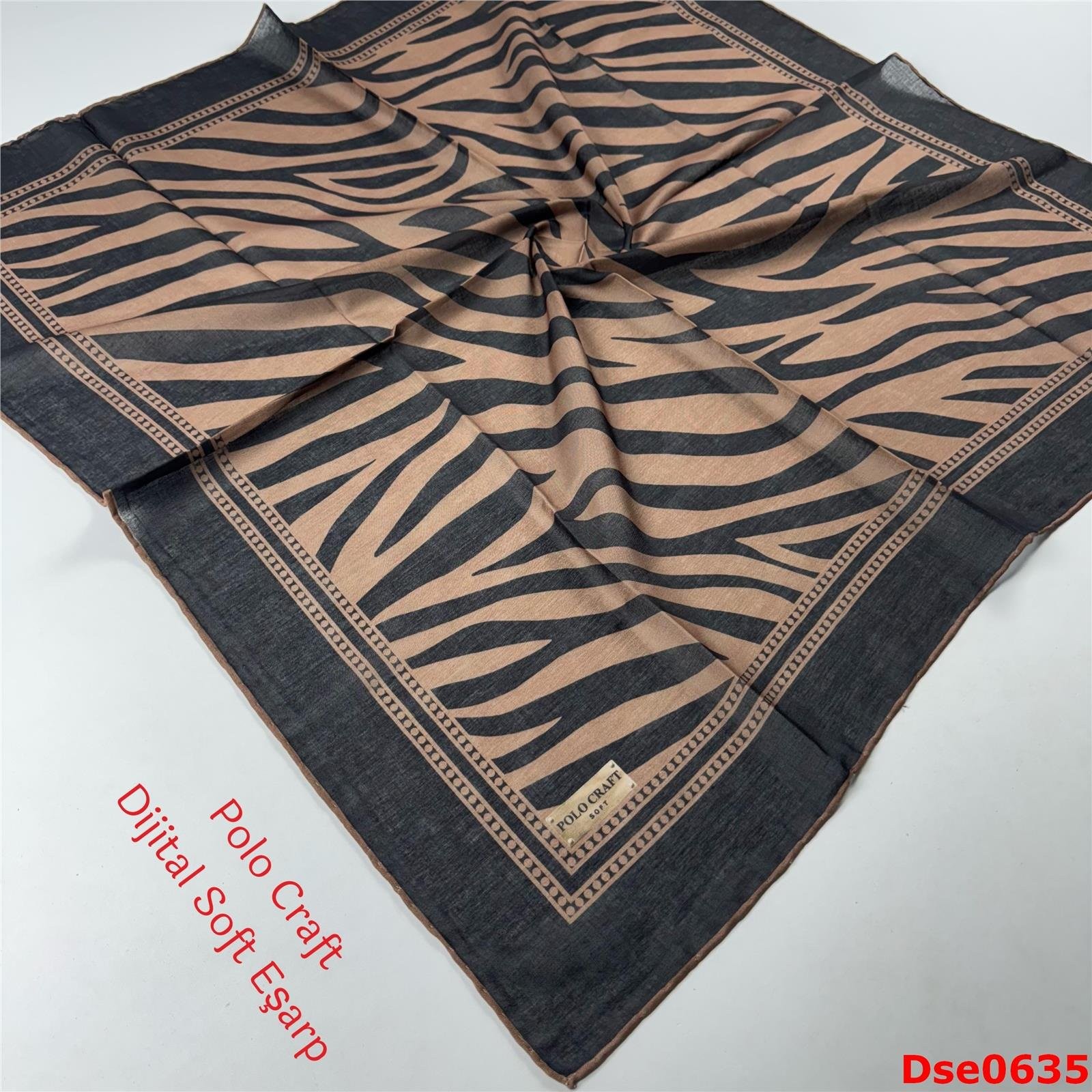 R-143 Polo Craft Dijital Soft Eşarp