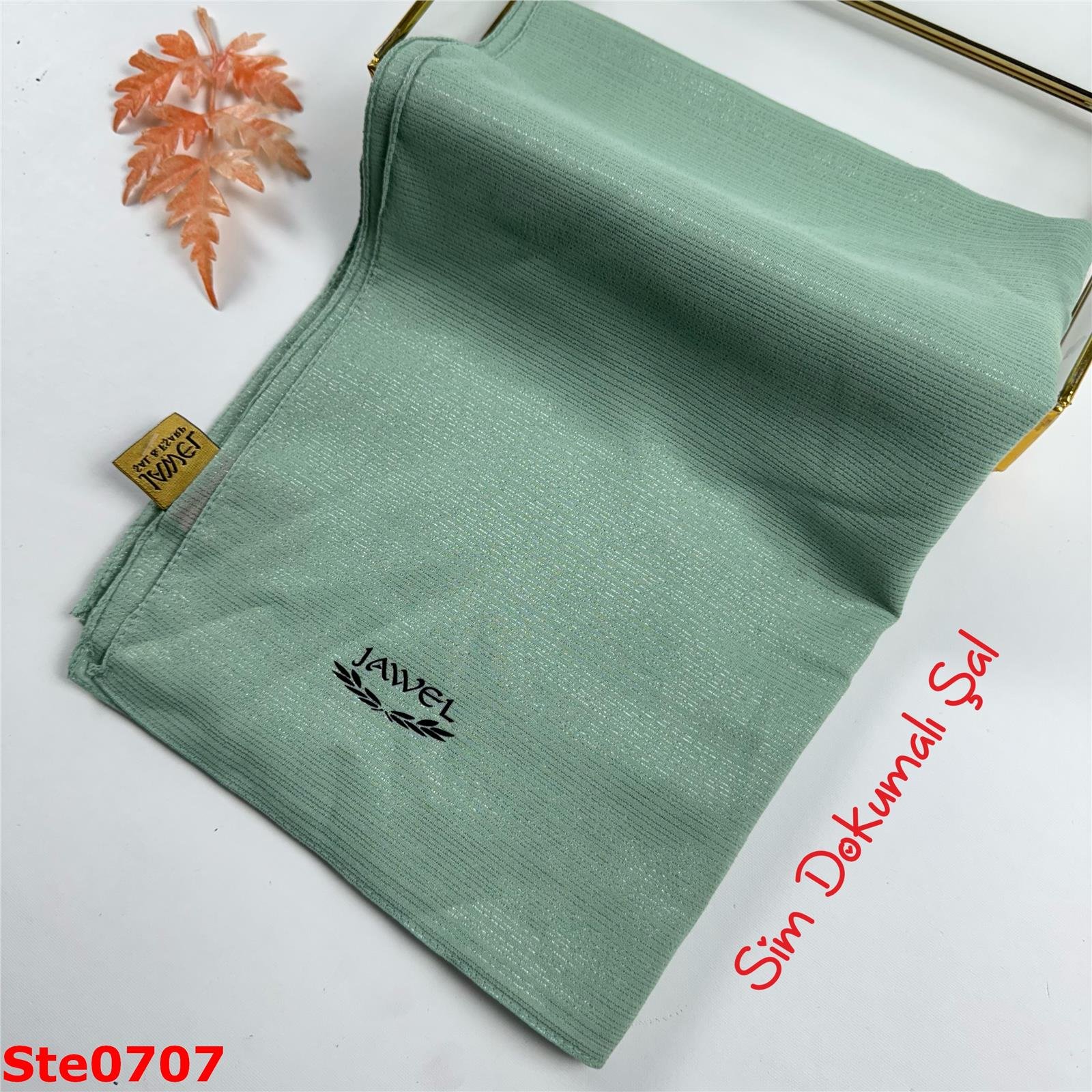 ZB-176 Sim Dokumalı Şal