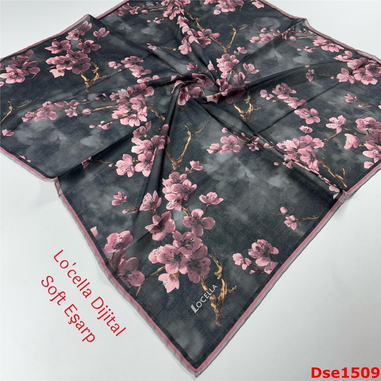P-137 Locella El Dikişli Soft Eşarp