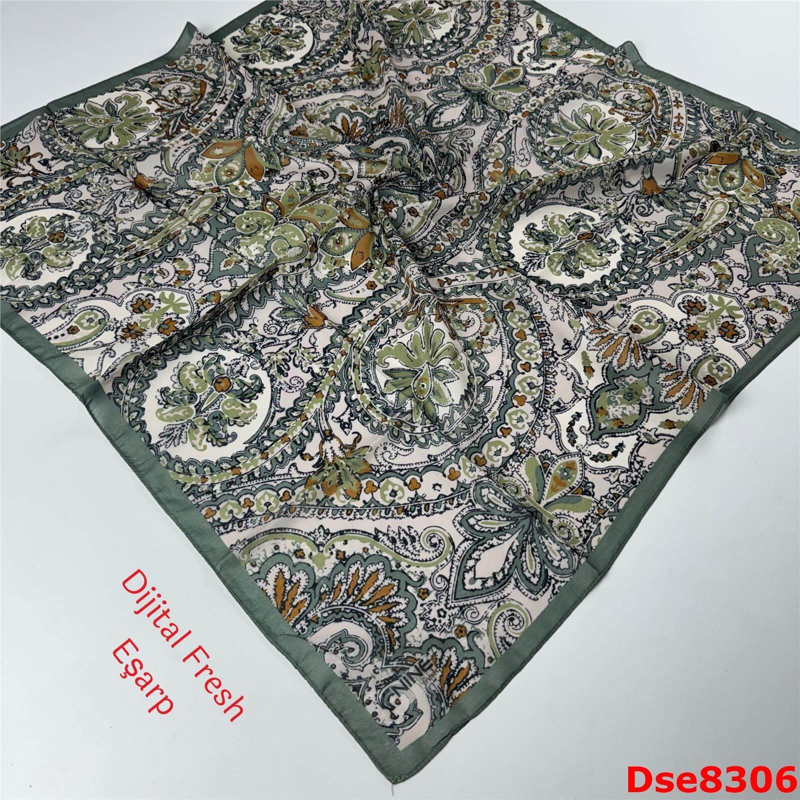 S-084 Dijital Fresh Eşarp