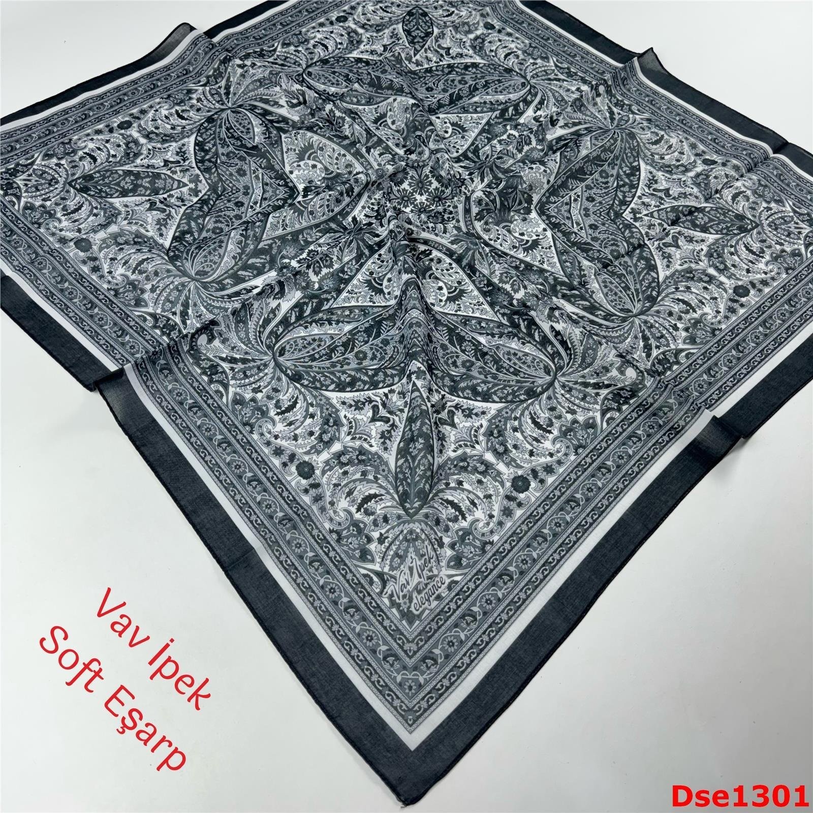 R-095 Vav İpek Soft Eşarp