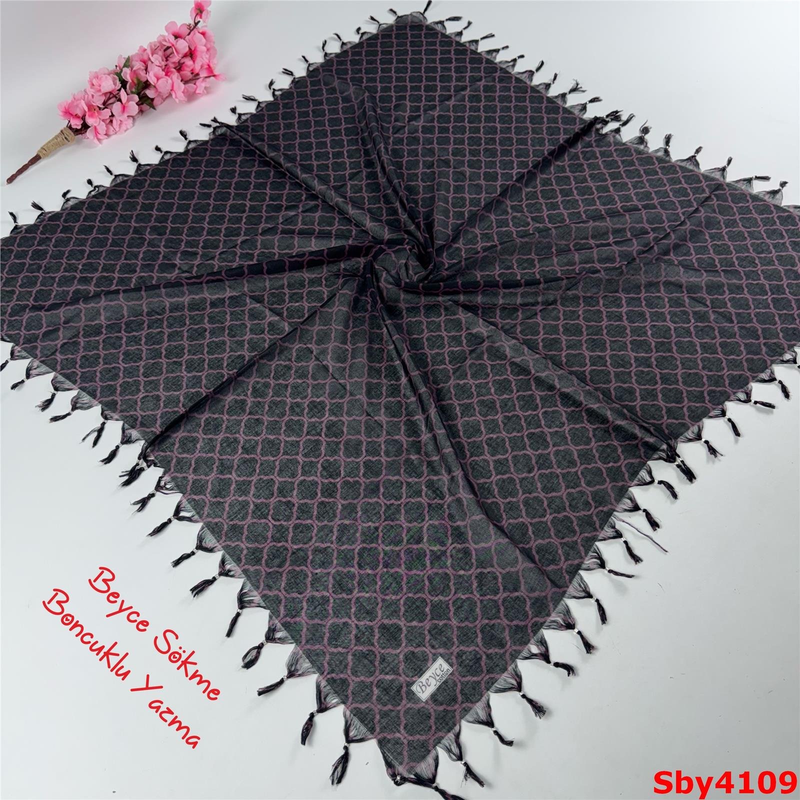 L-115  Beyce Sökme Boncuklu Yazma