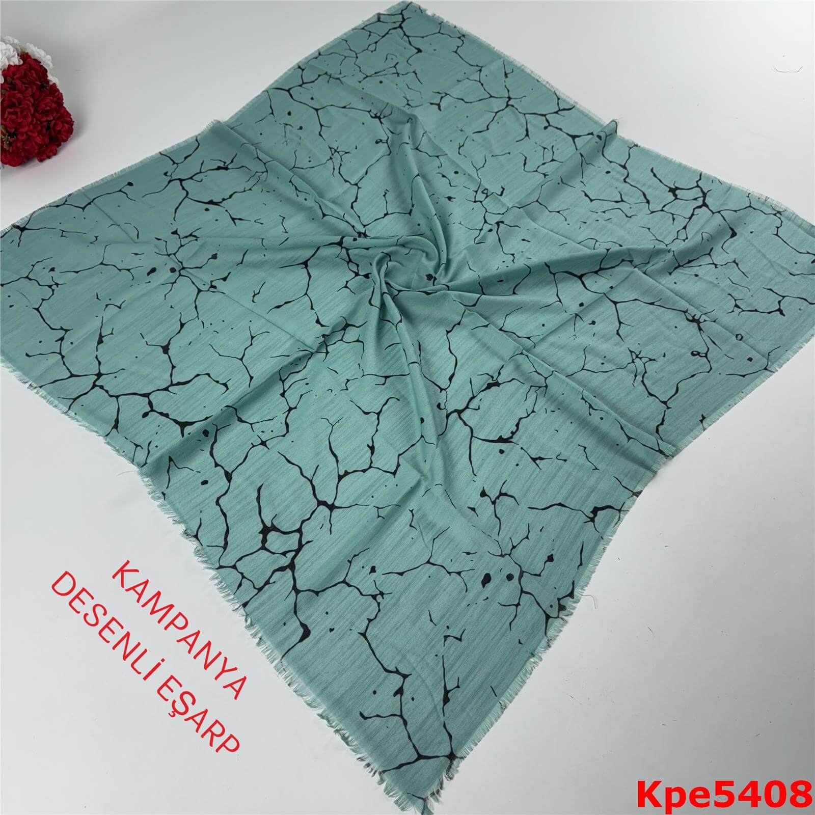 ZK-029 Kampanya Desenli Eşarp