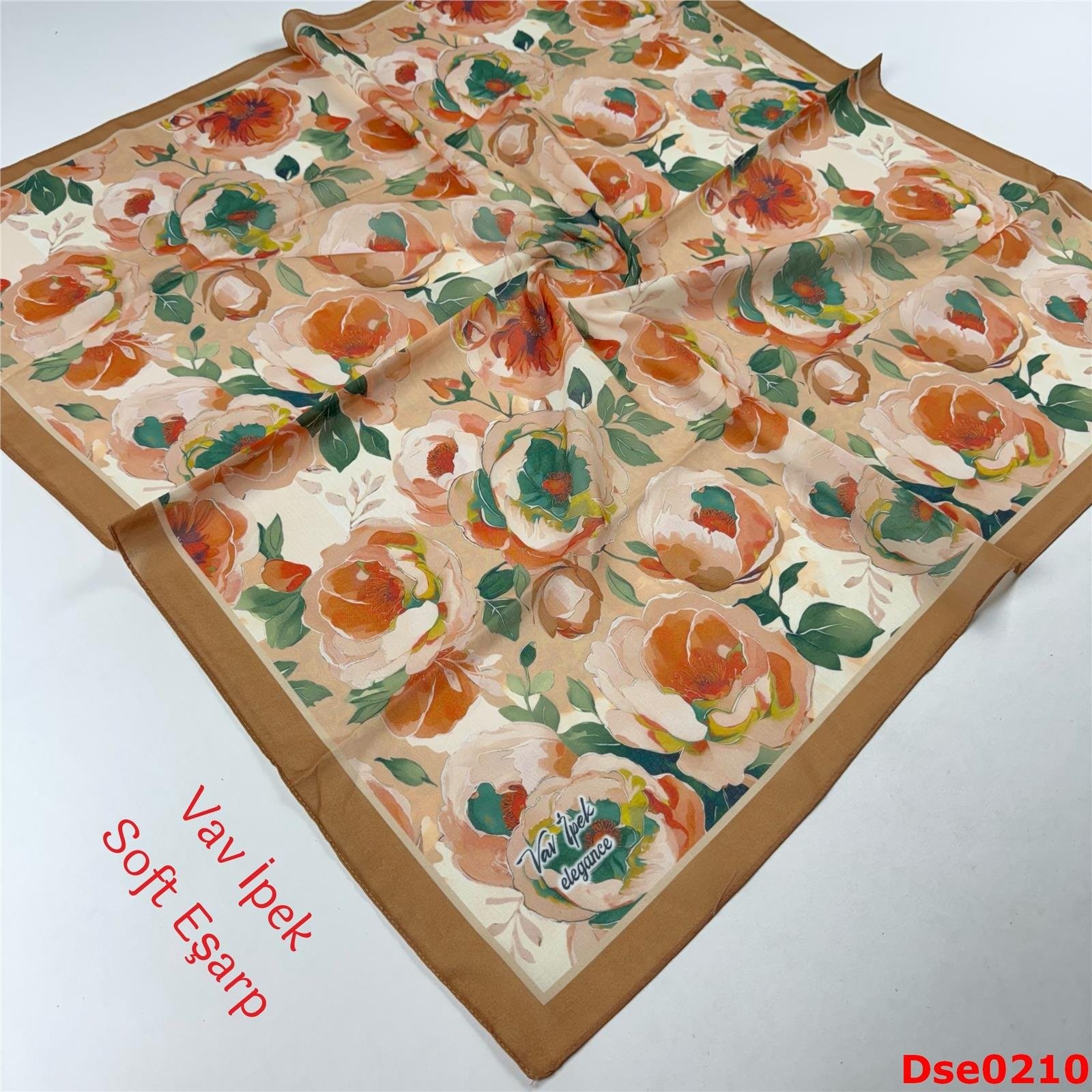 R-045 Vav İpek Soft Eşarp