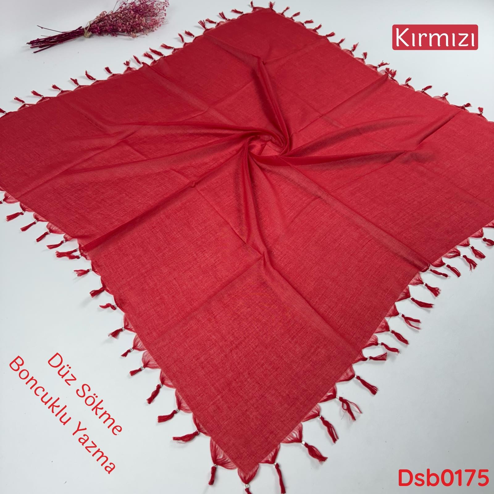 VA-083  Düz Sökme Boncuklu Yazma