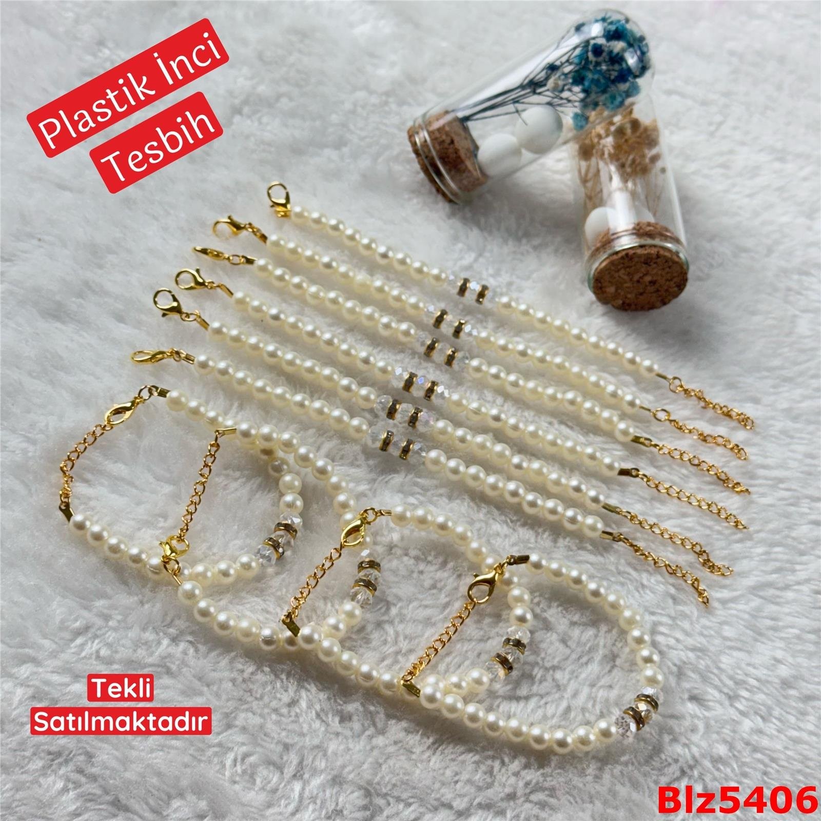 ZD-084 Plastik İnci Bileklik