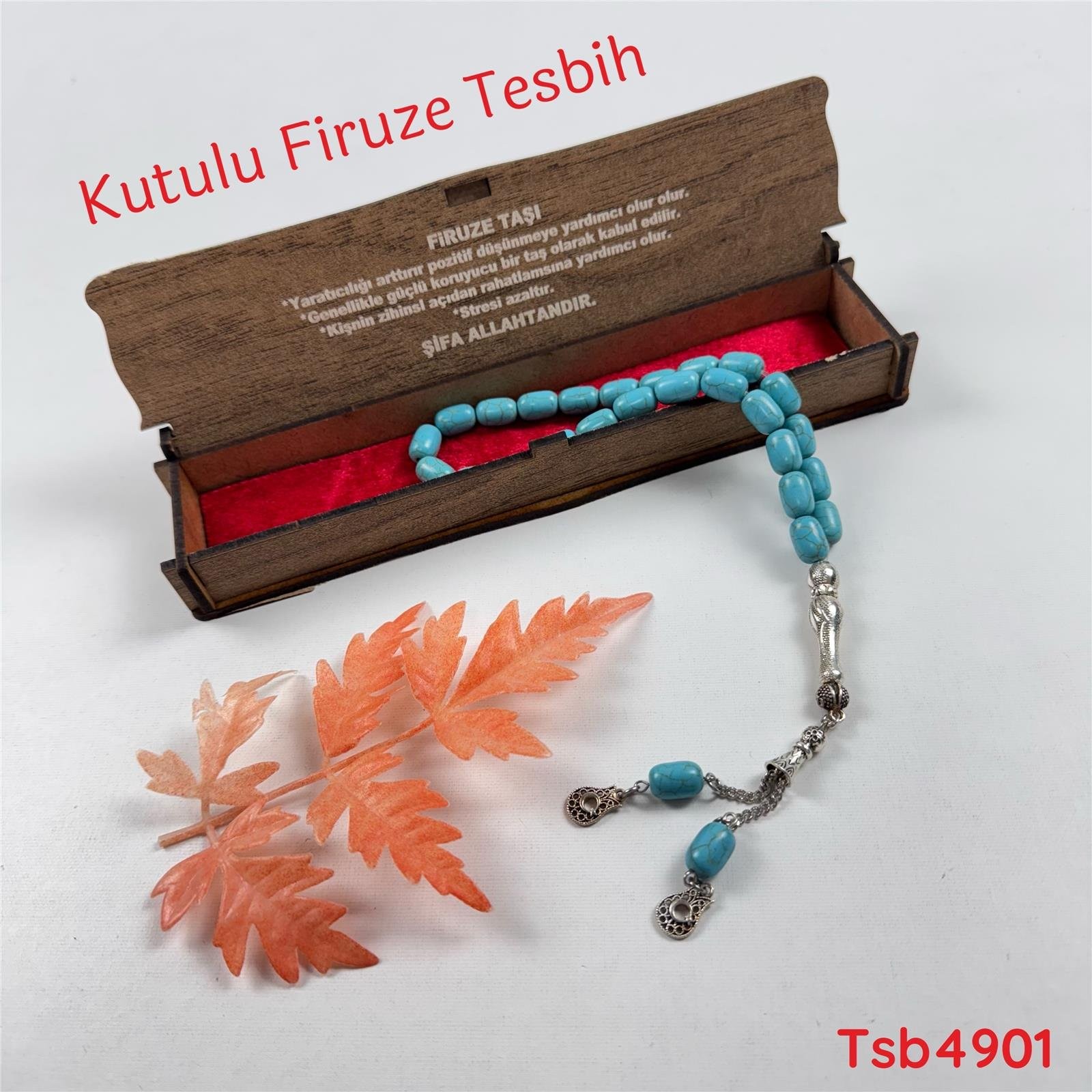 UD-134 33'lü Firuze Taşı Tesbih