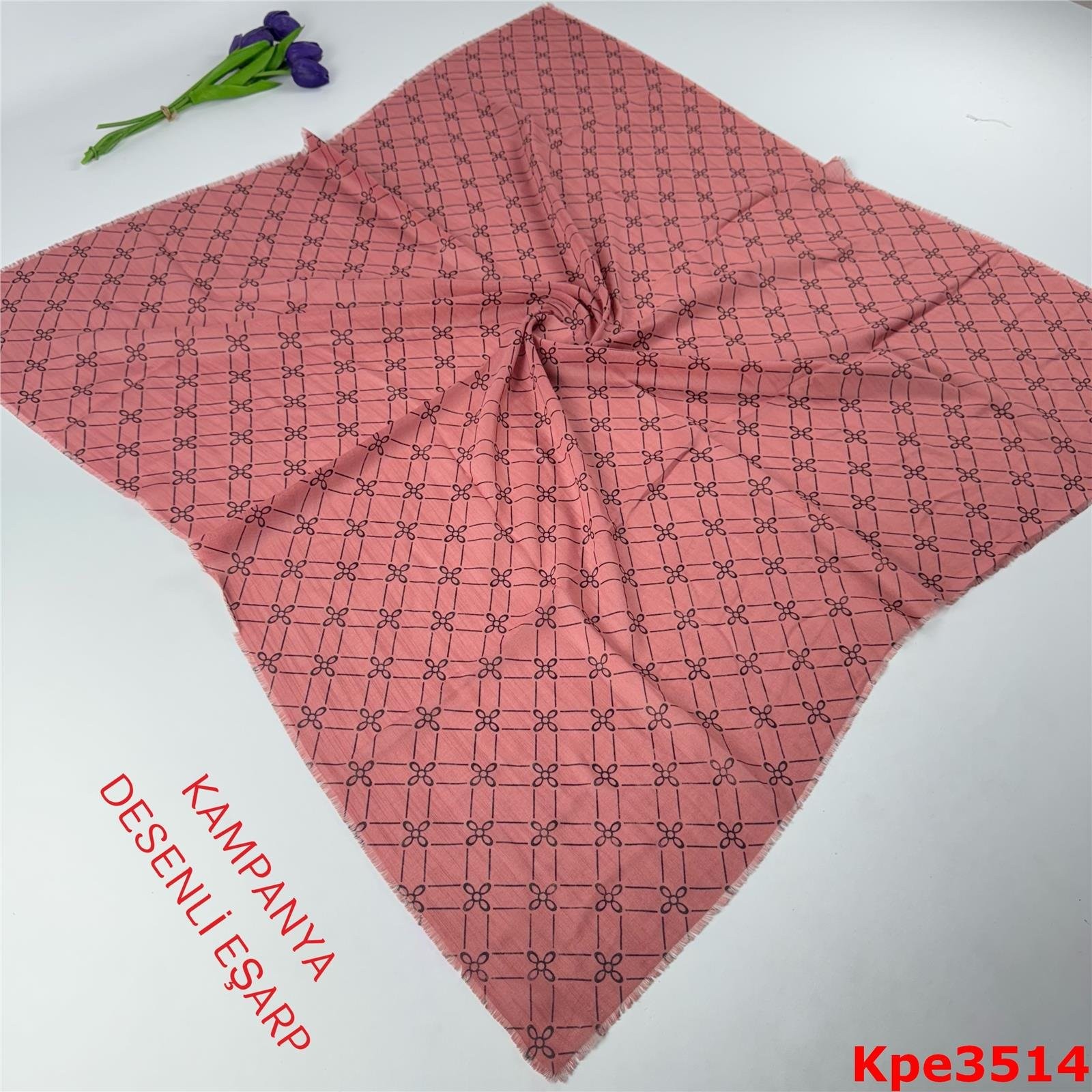 ZK-073 Kampanya Desenli Eşarp