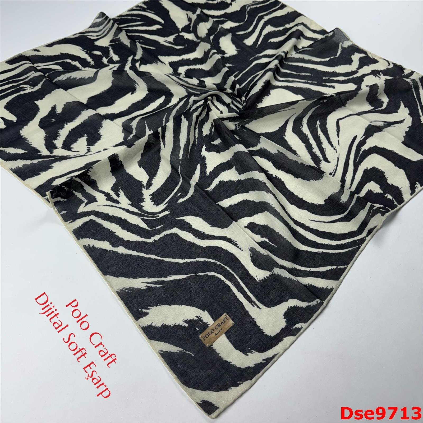 T-100 Polo Craft Dijital Soft Eşarp