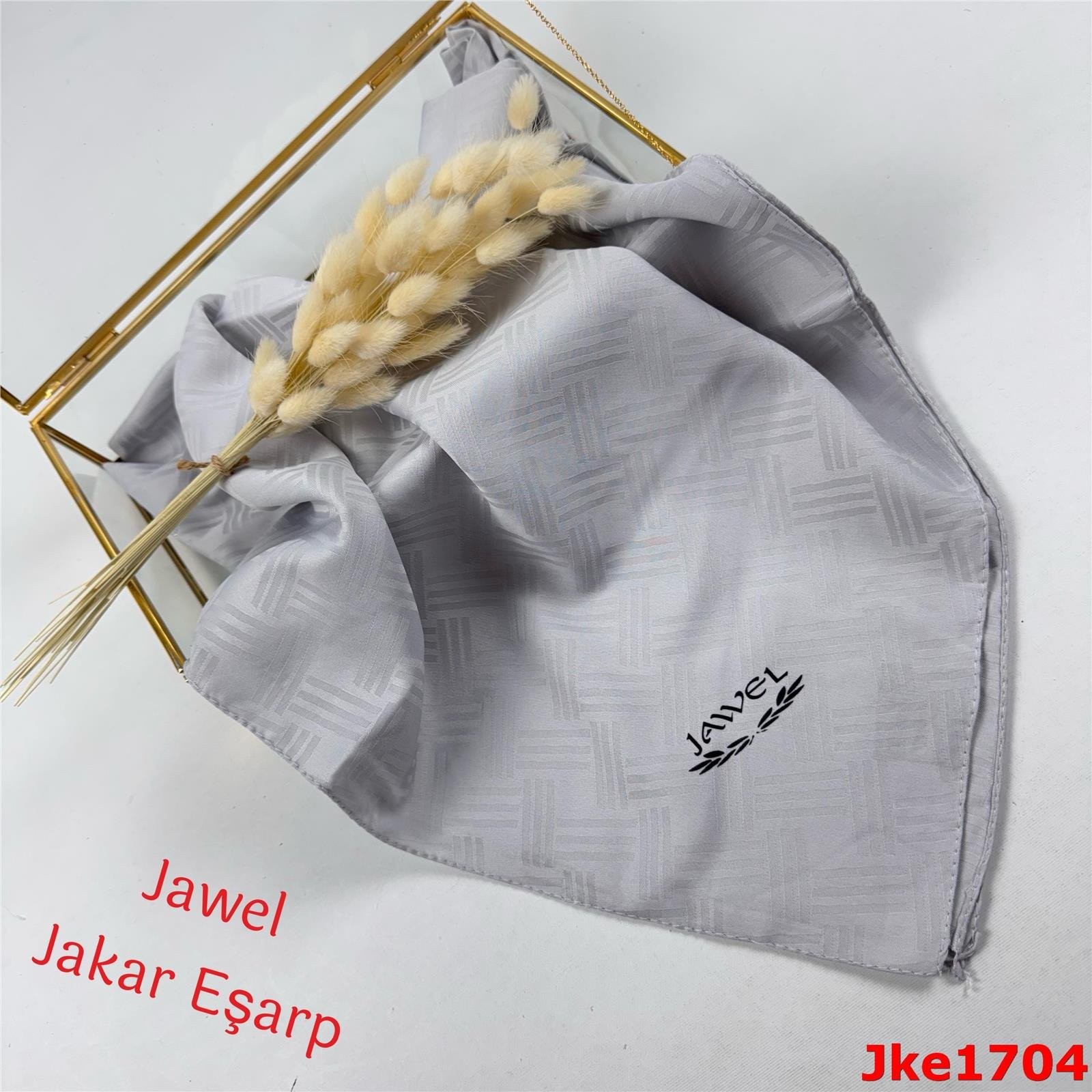 UC-029 Jawel Jakarlı İpeksi Eşarp