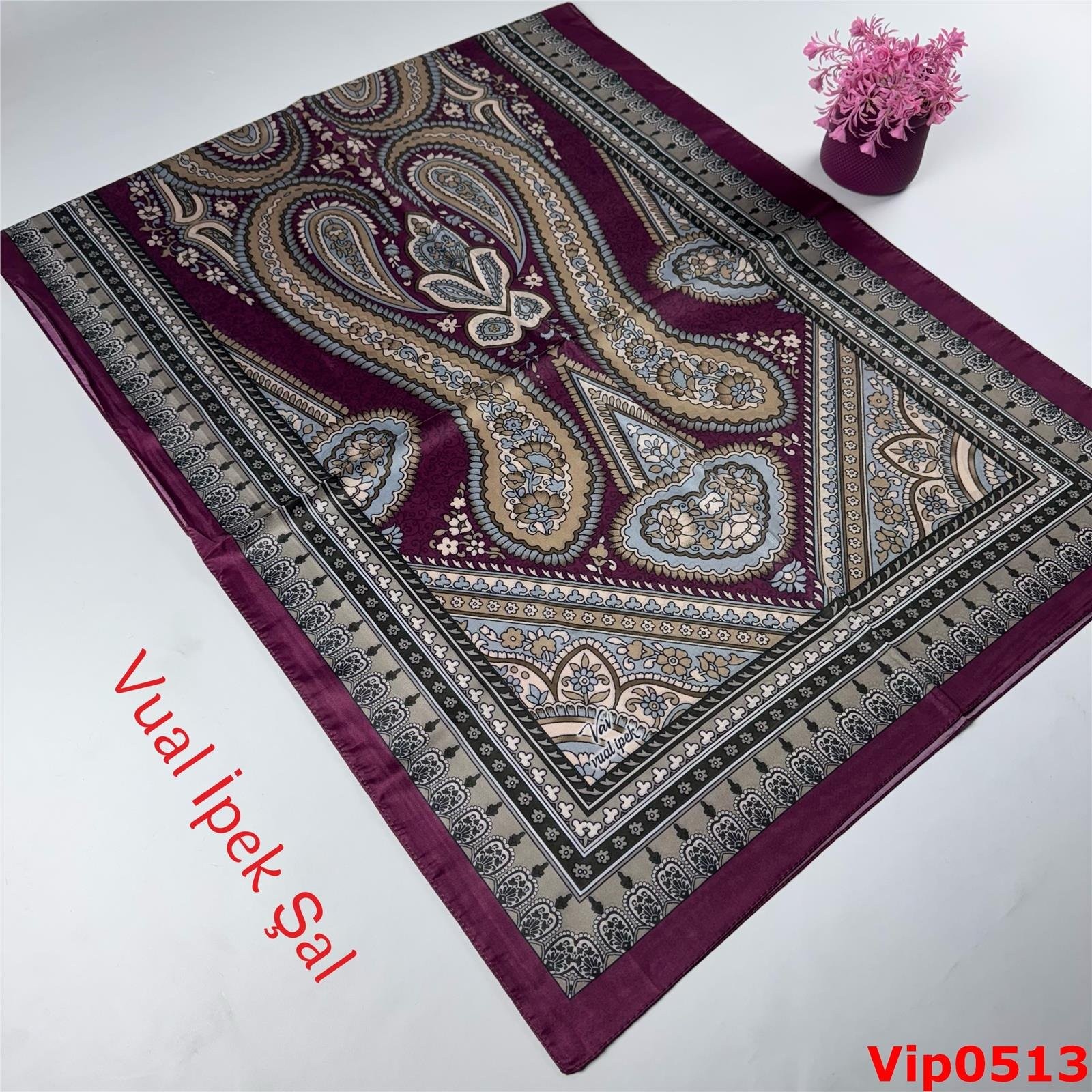 ZC-049 Vual İpek Şal