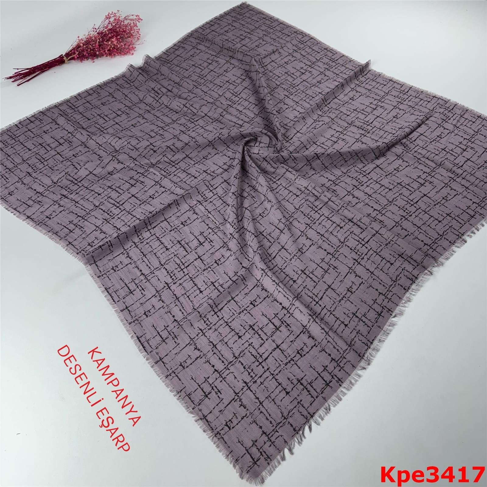 ZK-048 Kampanya Desenli Eşarp
