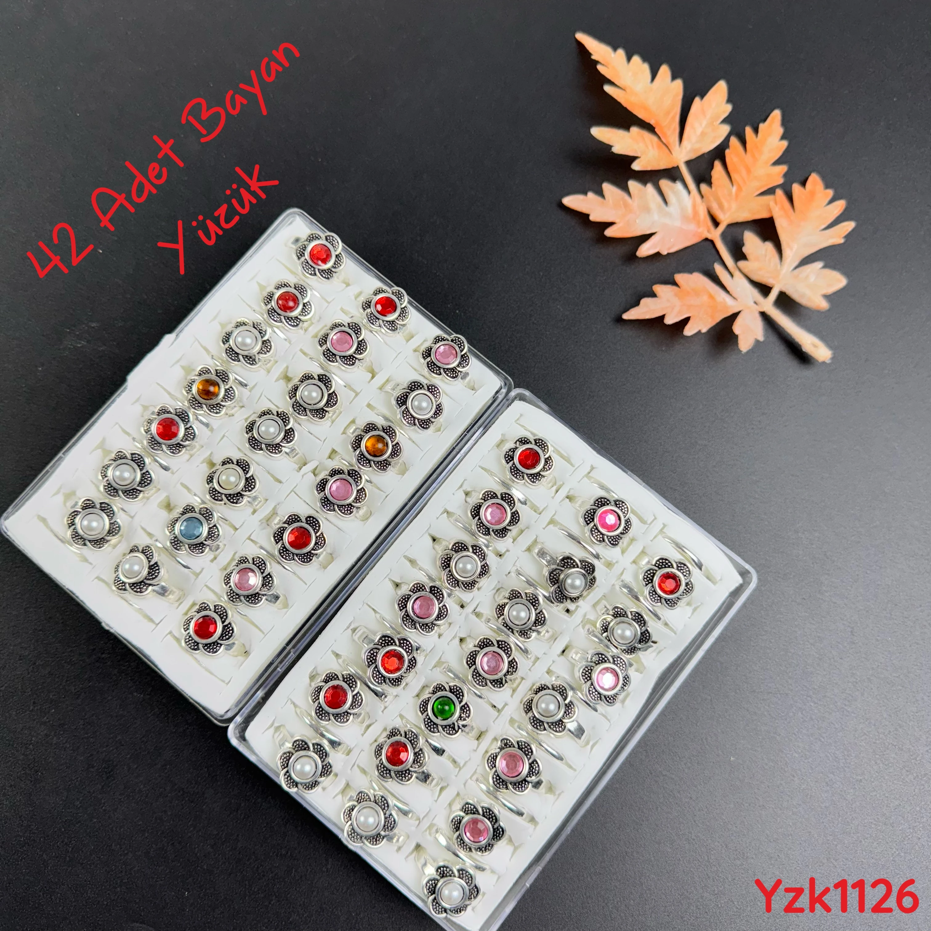 ZN-139 42li Taşlı Bayan Yüzük