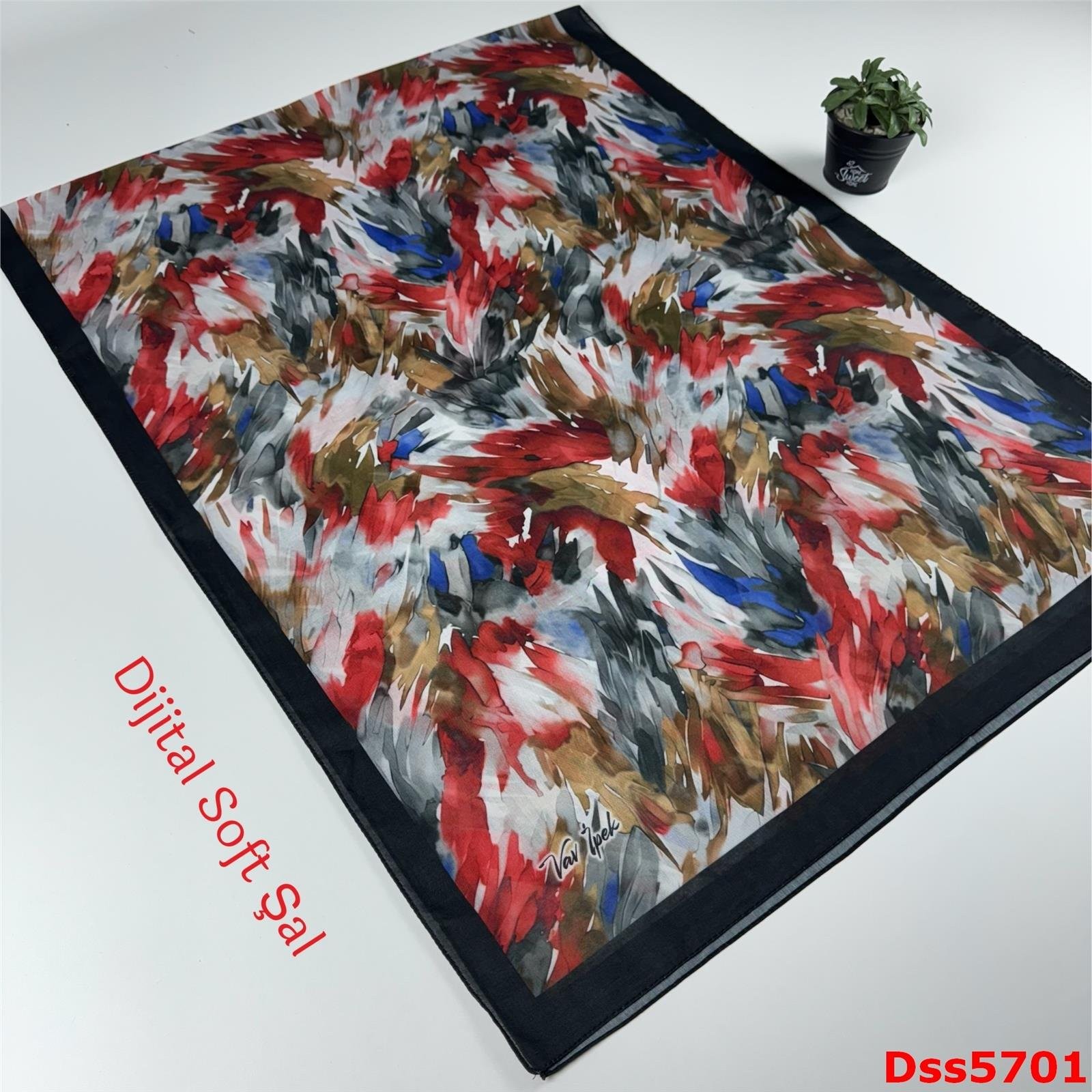 ZB-001 Dijital Soft Şal