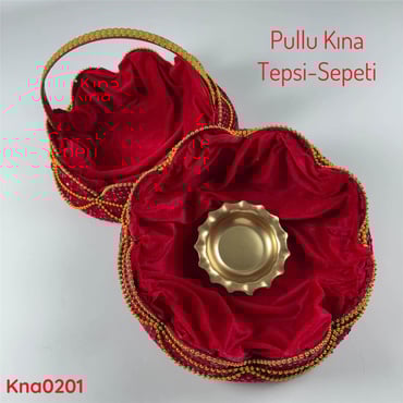 ZV-061 Pullu Kına Tepsi&Sepeti