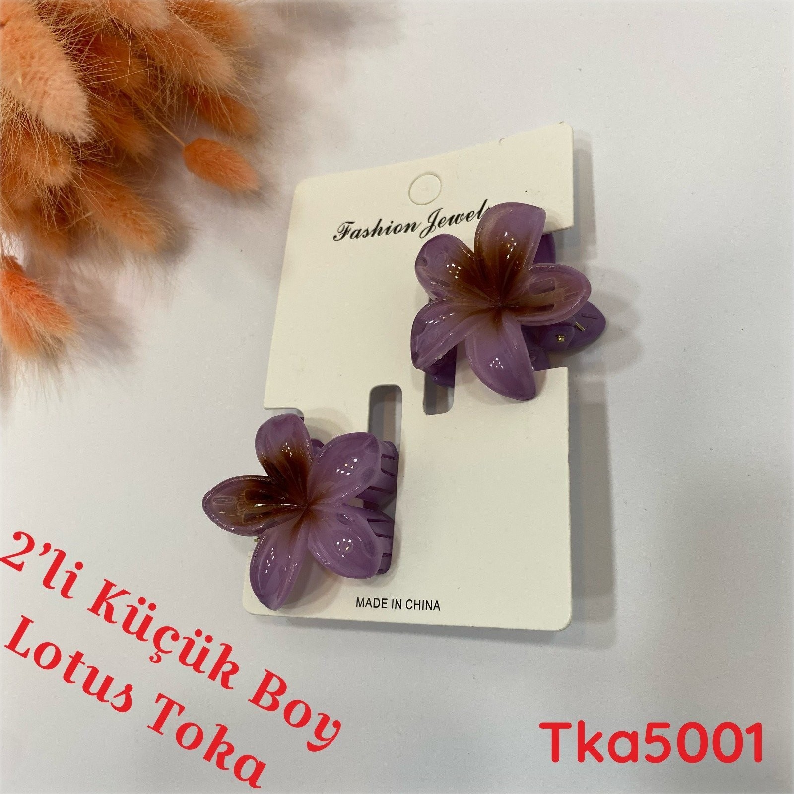 UD-136  2'li Küçük Boy Lotus Toka