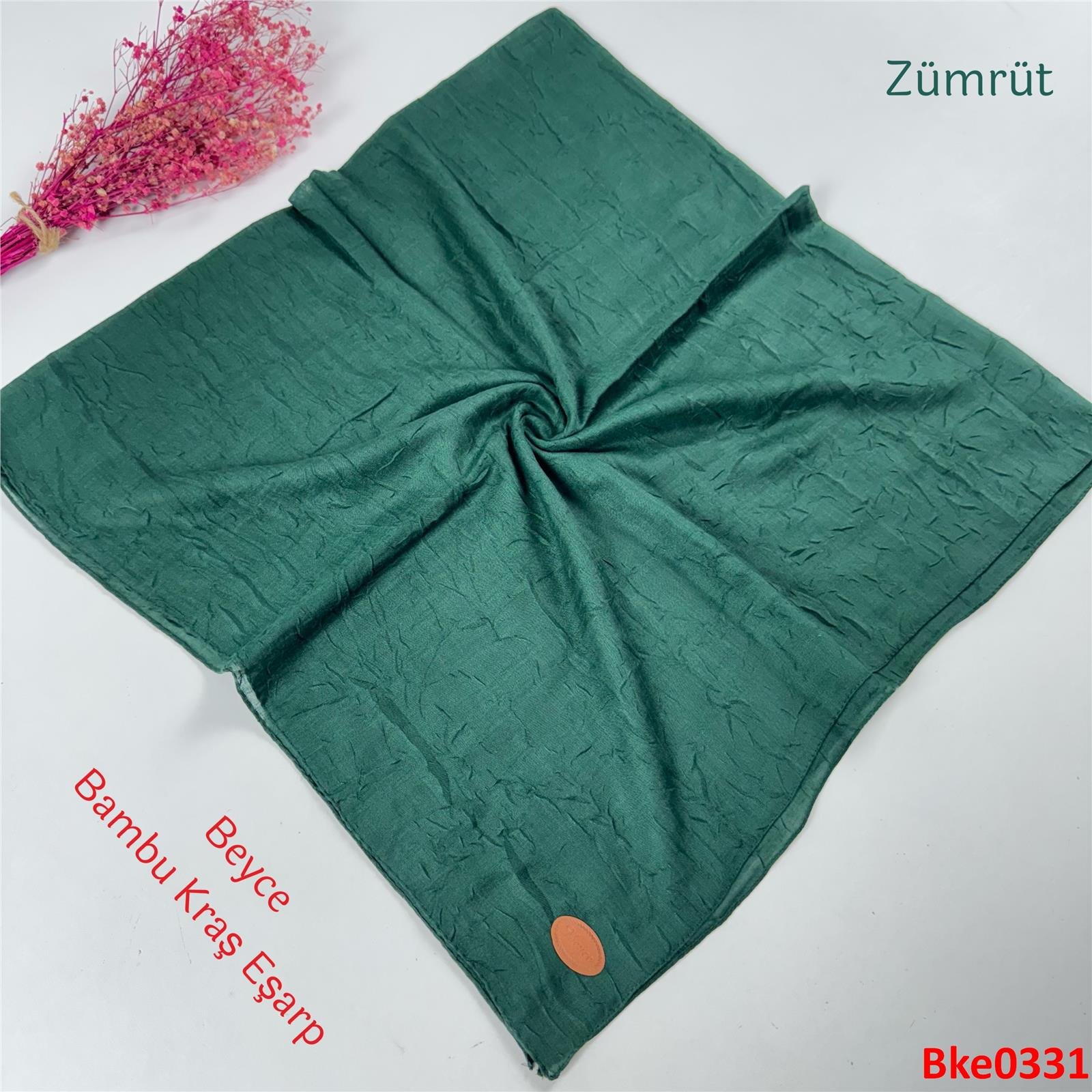 T-051 Beyce Bambu Kraş Eşarp