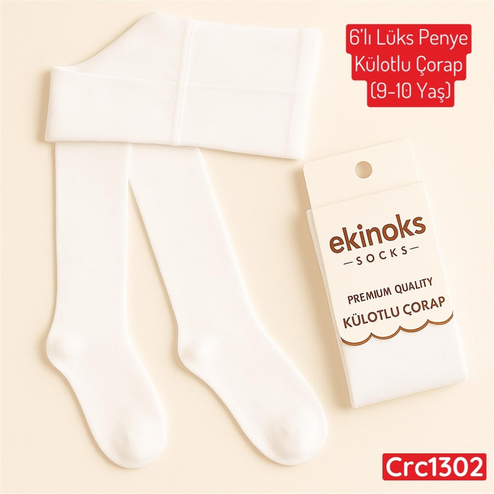 ZV-387 6lı Lüks Penye Külotlu Çorap (9-10 Yaş)