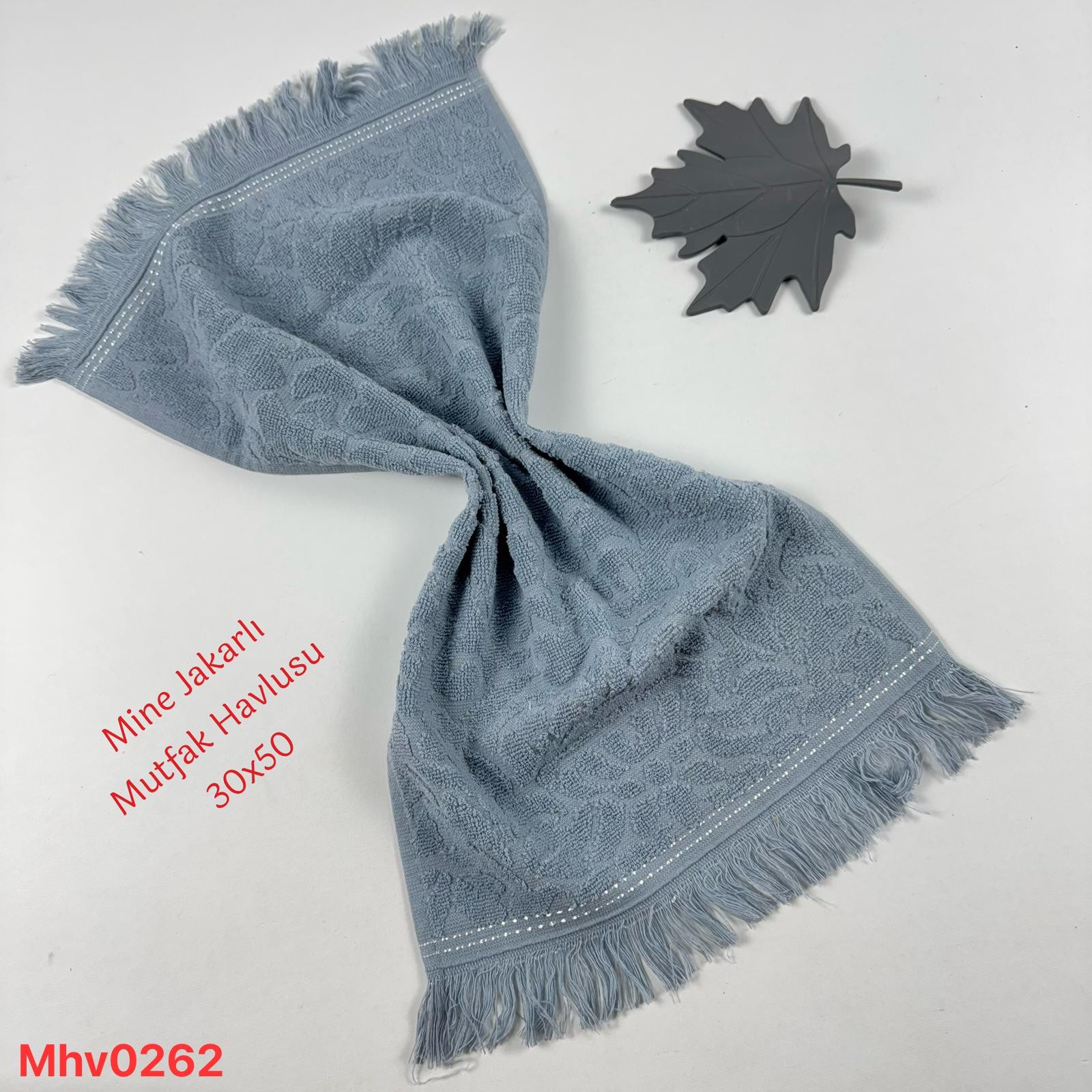 J-075 30*50 Mine Jakarlı Mutfak Havlusu