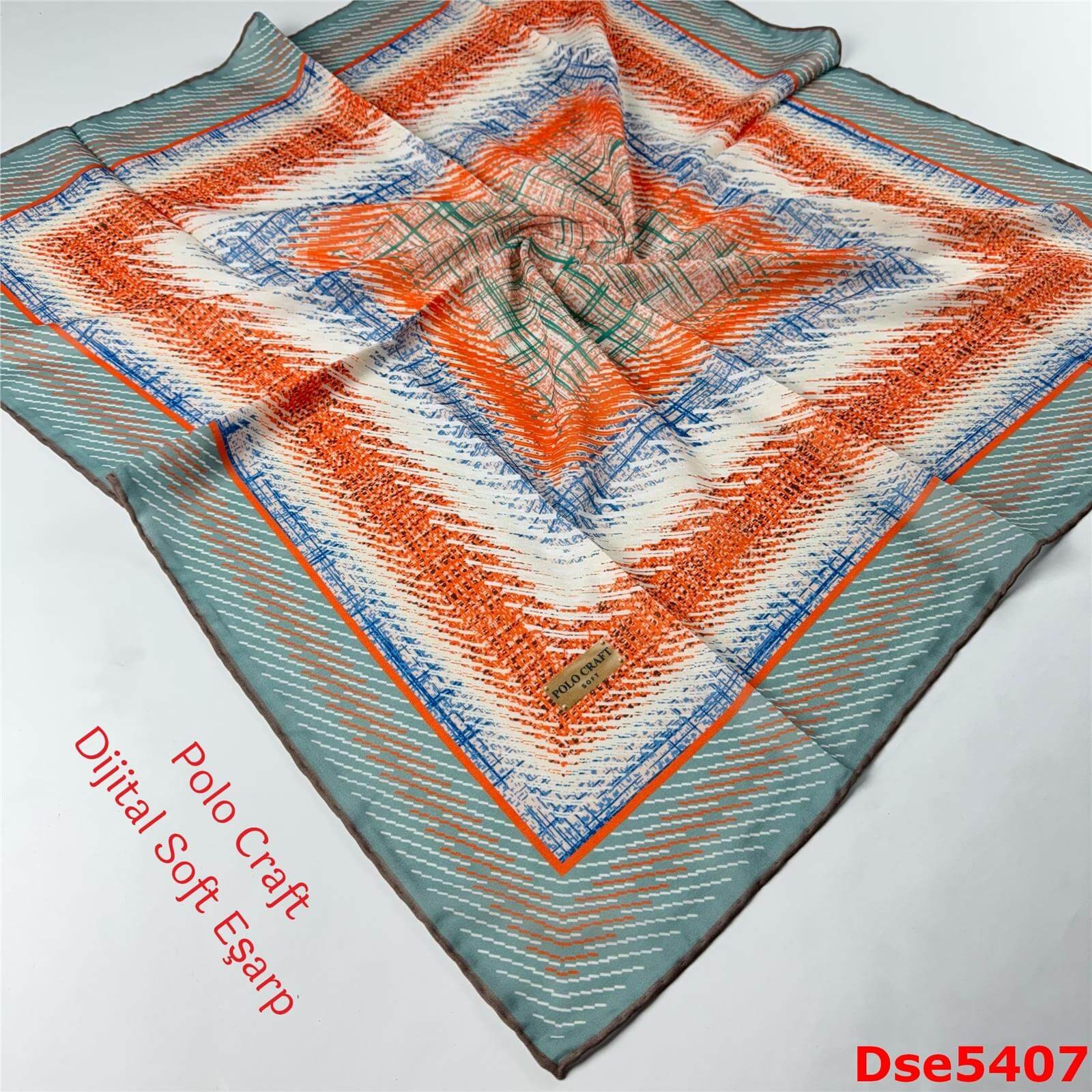 P-121 Polo Craft Dijital Soft Eşarp