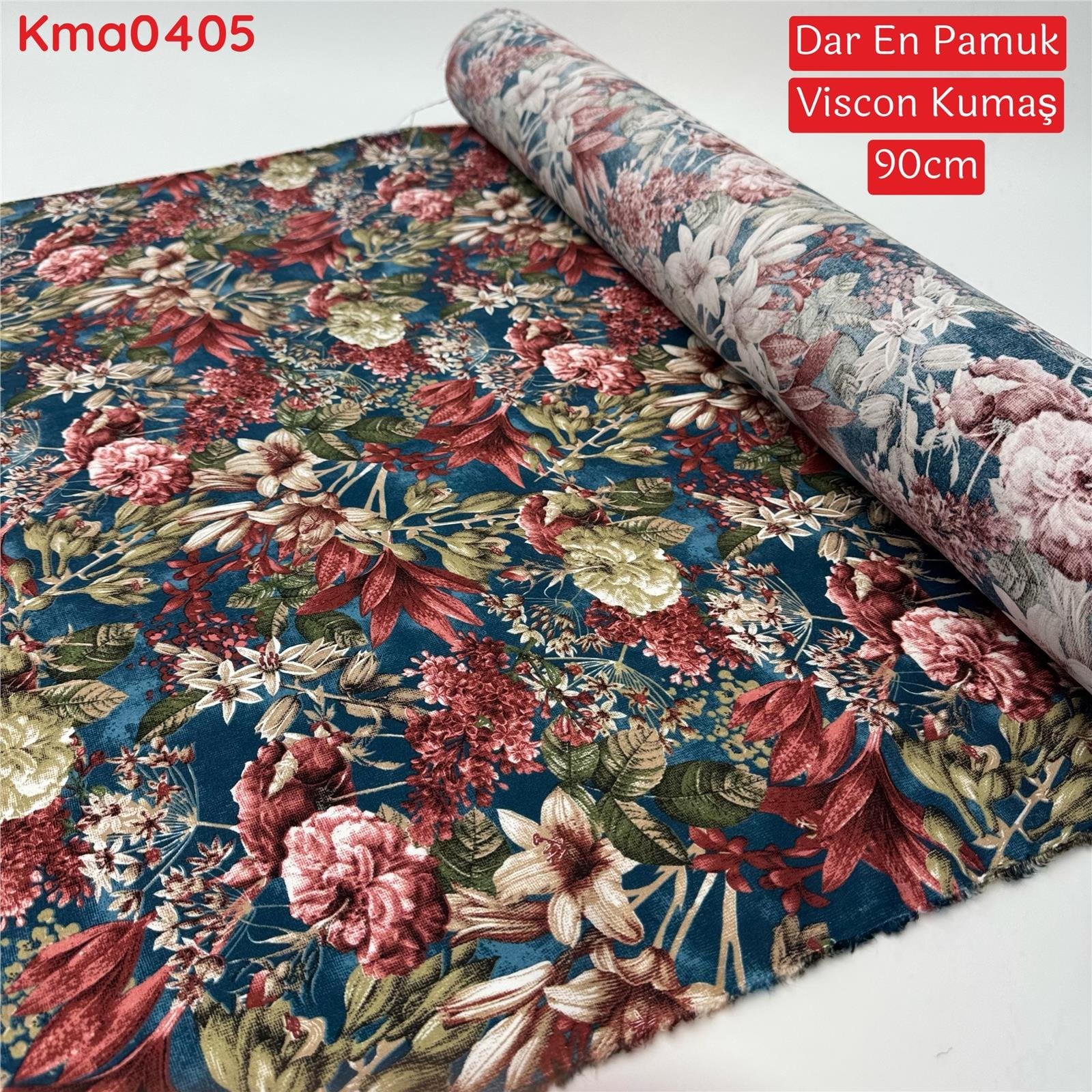 ZO-083 Dar En Pamuk Viscon Kumaş 90cm