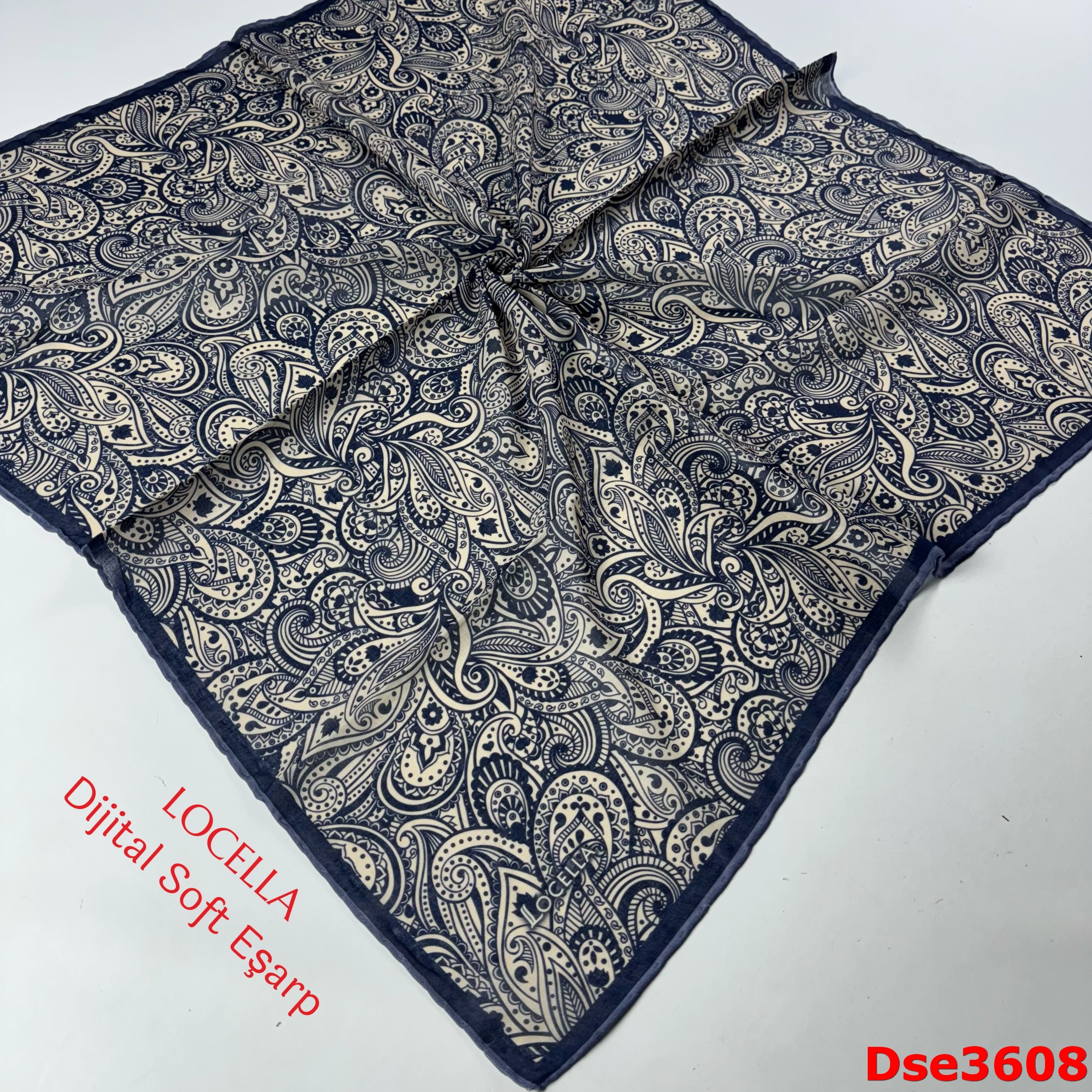 S-103 Locella El Dikişli Soft Eşarp