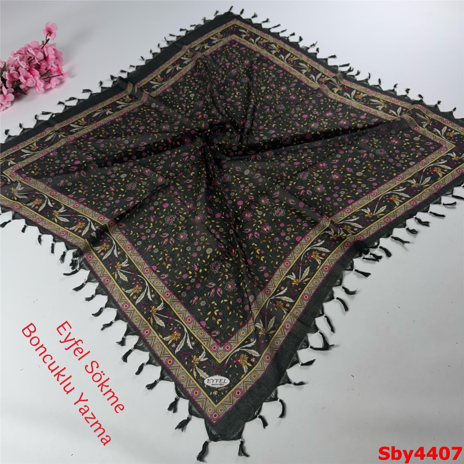 M-087  Eyfel Sökme Boncuklu Yazma