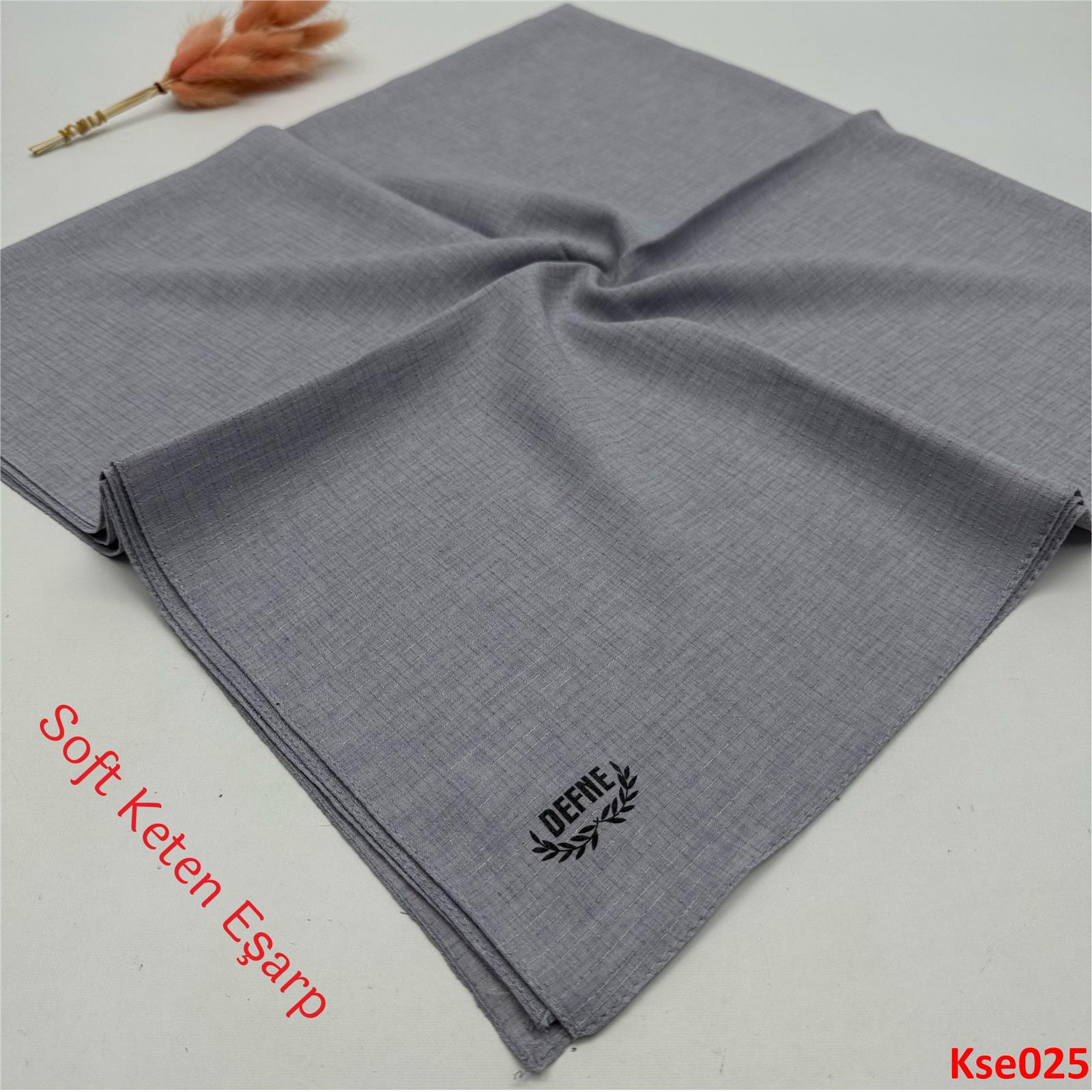 J-191 Soft Keten Eşarp