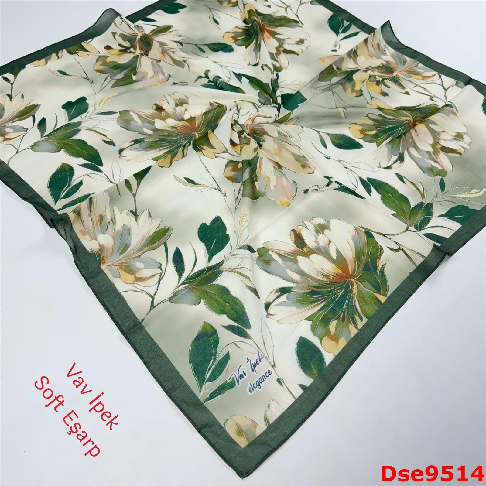R-120 Vav İpek Soft Eşarp