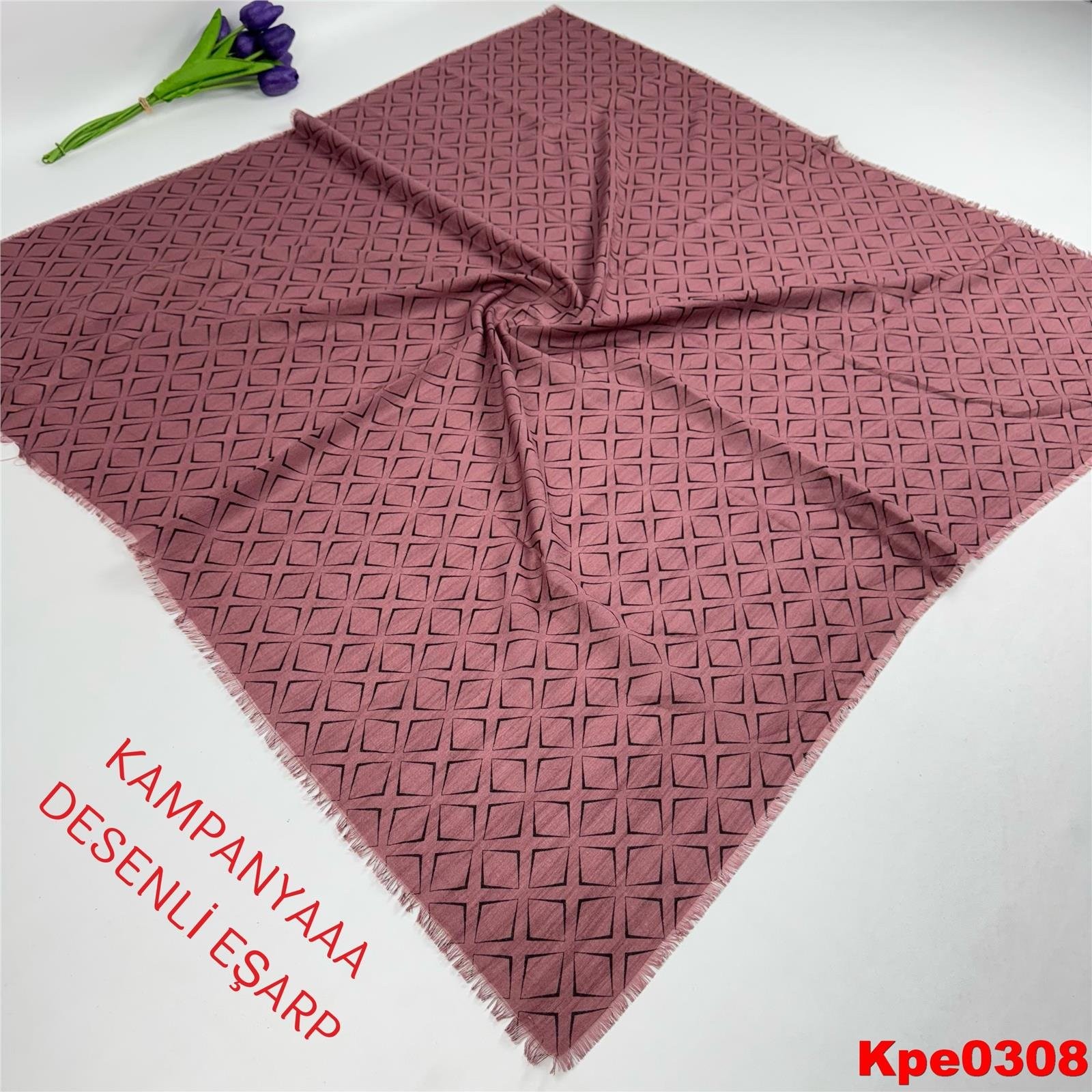 A-0264 Kampanya Desenli Eşarp