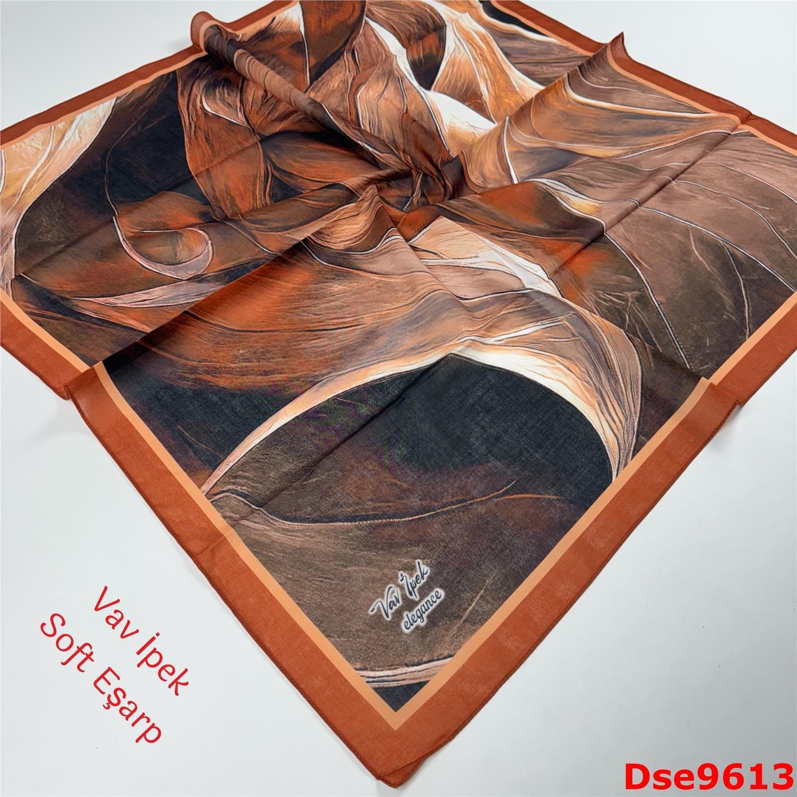 S-097 Vav İpek Soft Eşarp
