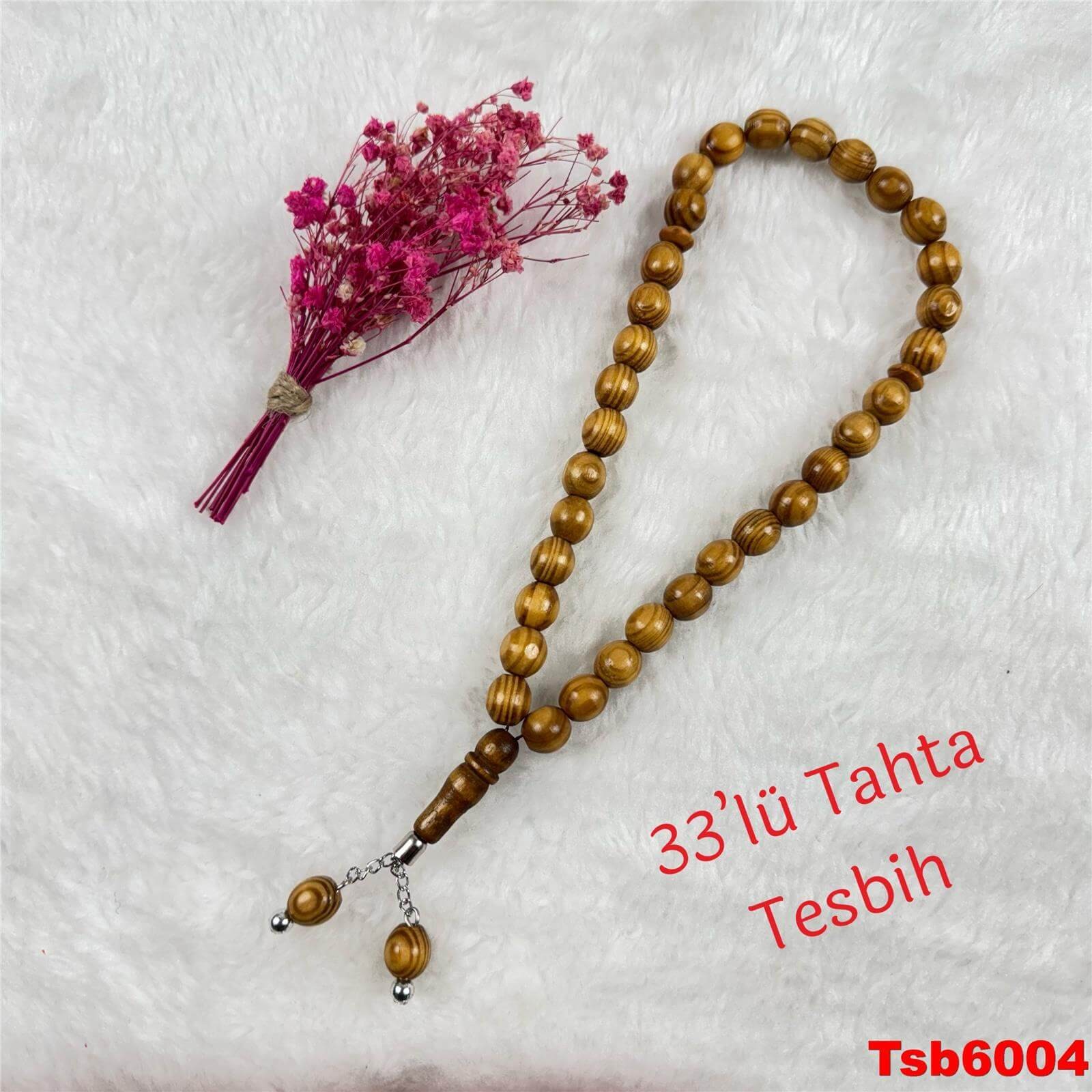 V-303 33'lü Tahta Tesbih