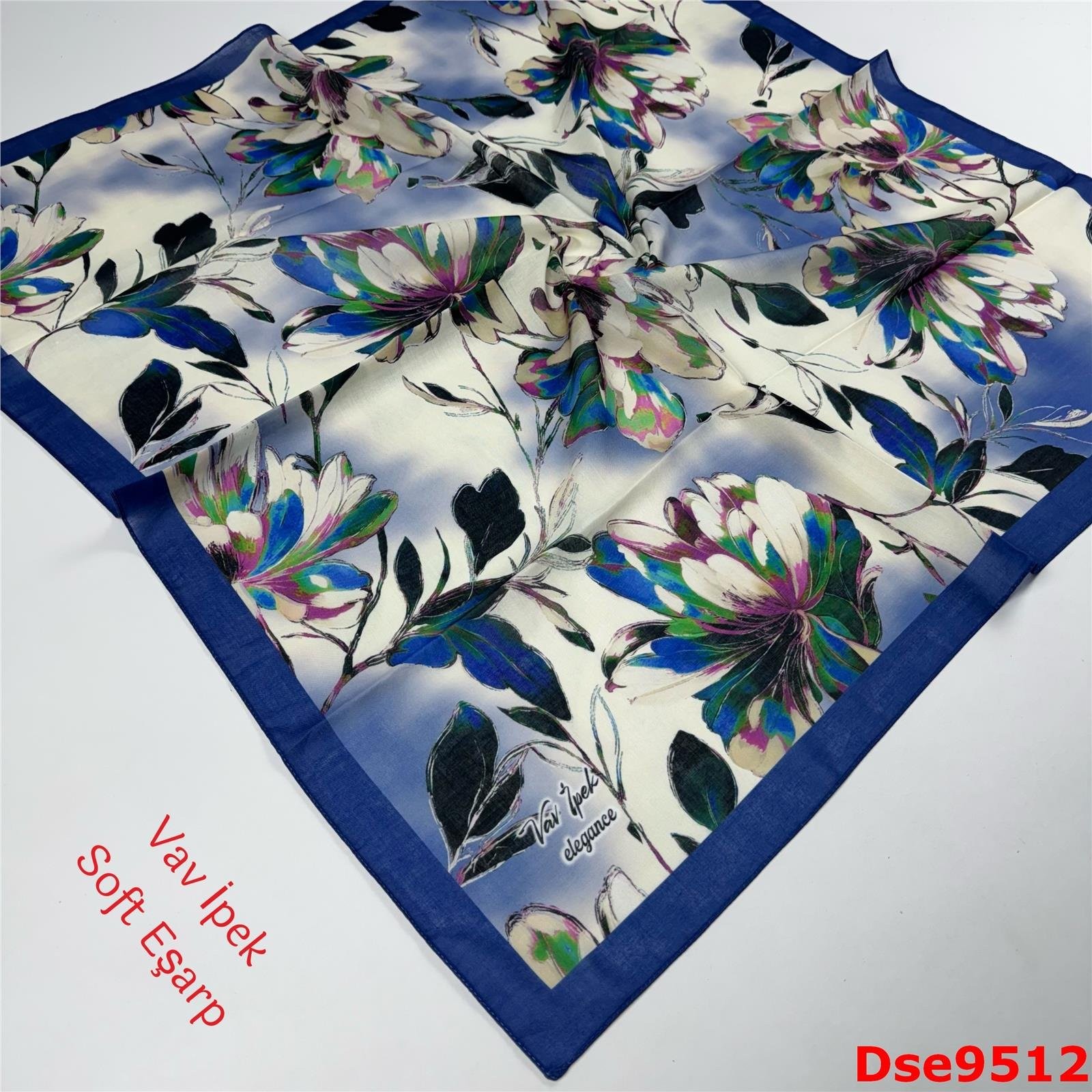 R-113 Vav İpek Soft Eşarp