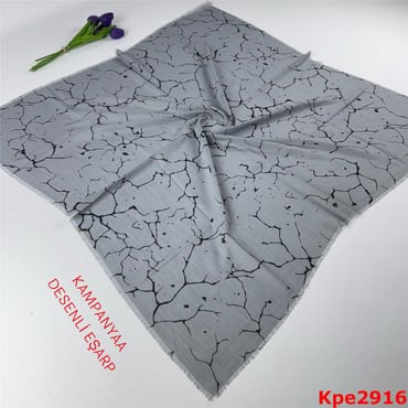 ZK-073 Kampanya Desenli Eşarp