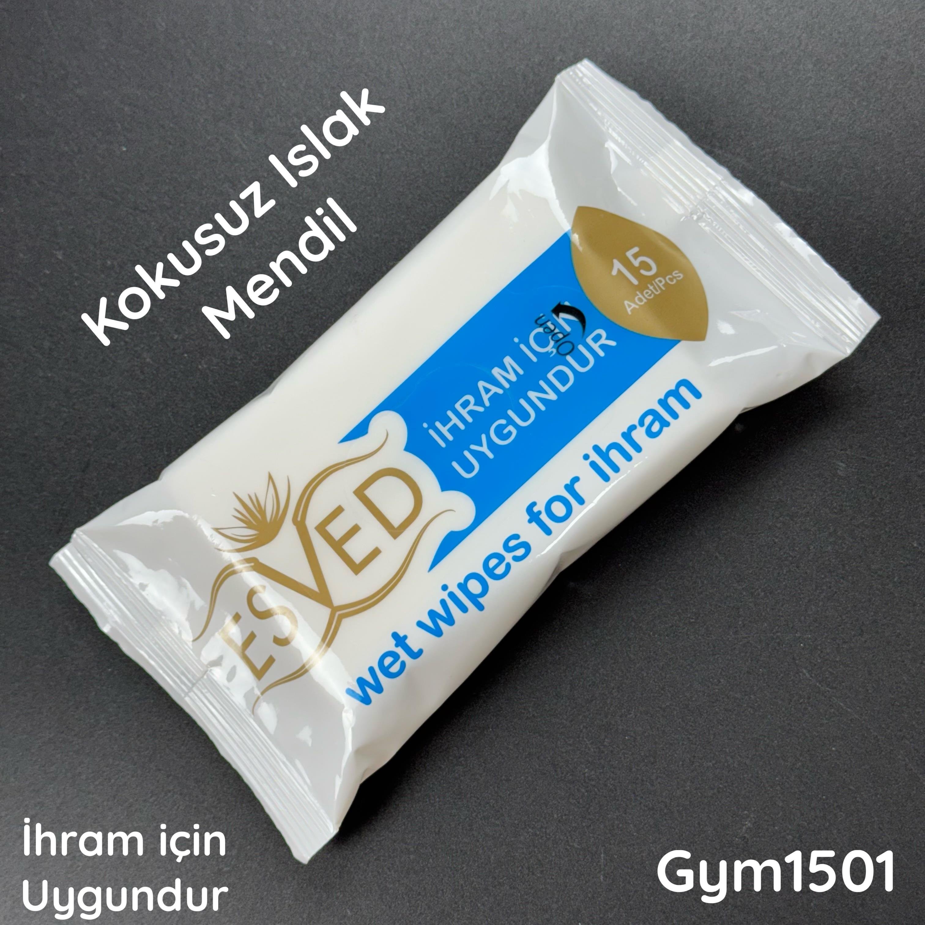 K-342  Kokusuz Islak Mendil (ihram için uygundur)