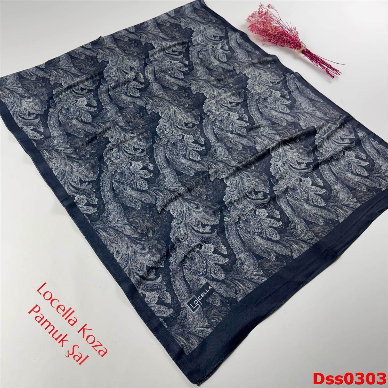 Y-103 Locella Koza Pamuk Şal