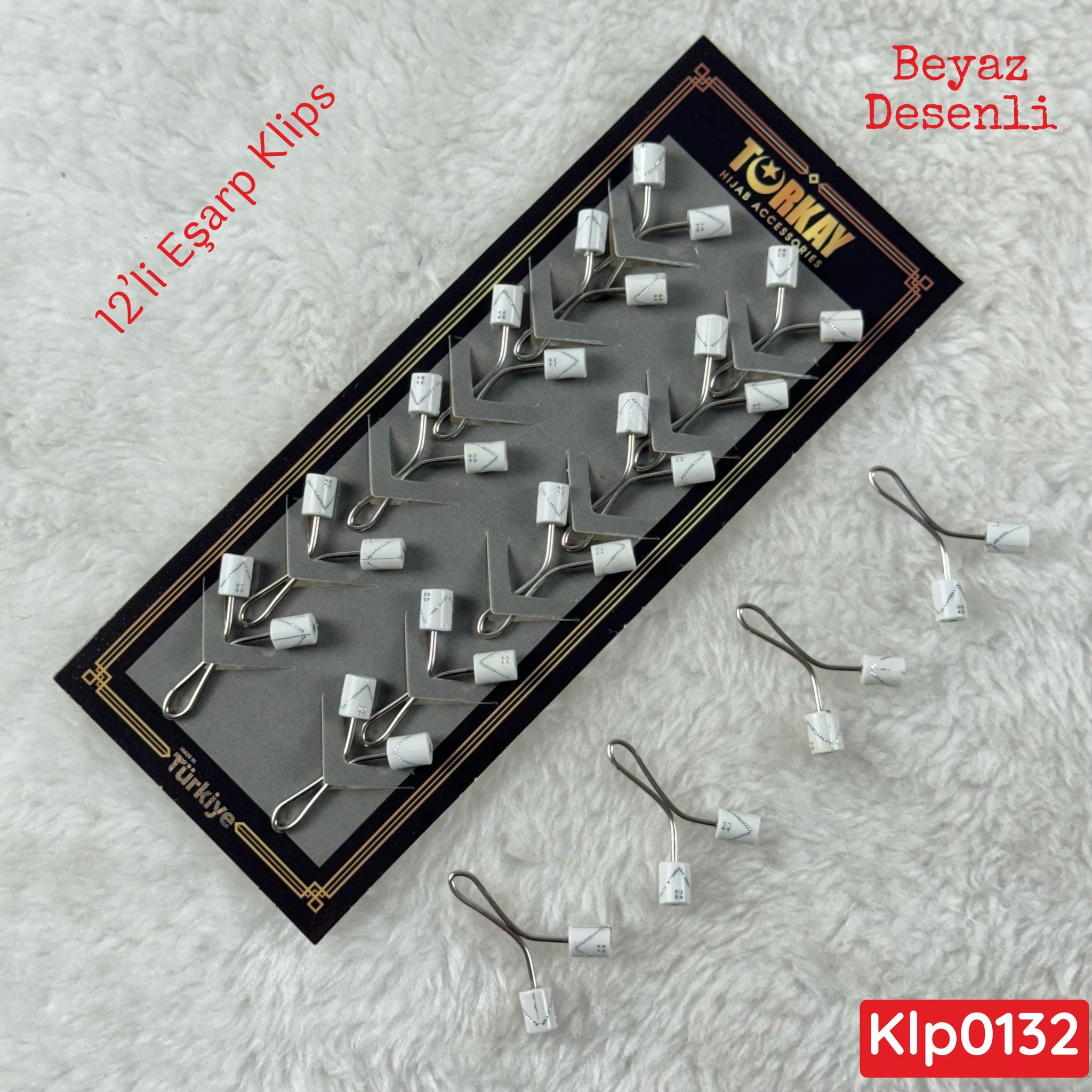 ZD-112 Klips 12 Adet