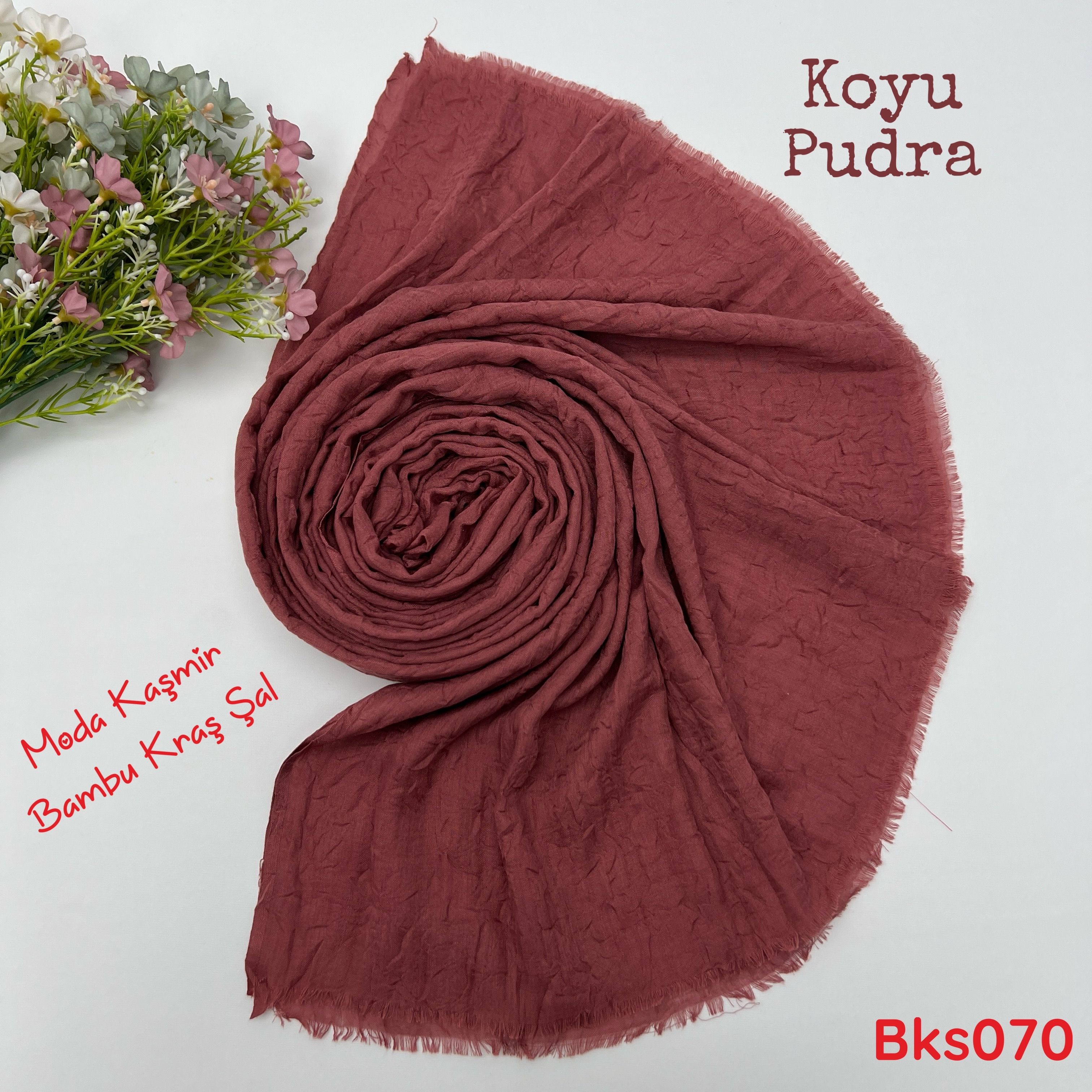 V-067 Moda Kaşmir Bambu Kraş Şal