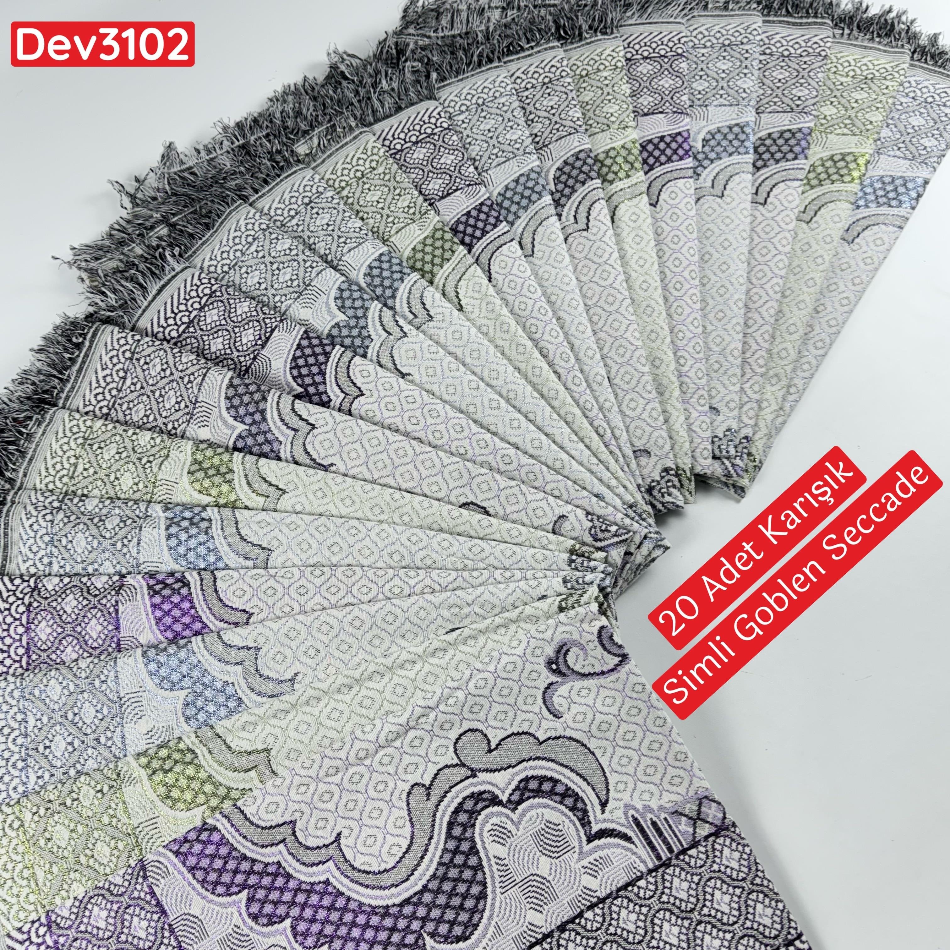  20 ADET KARIŞIK GOBLEN SECCADE