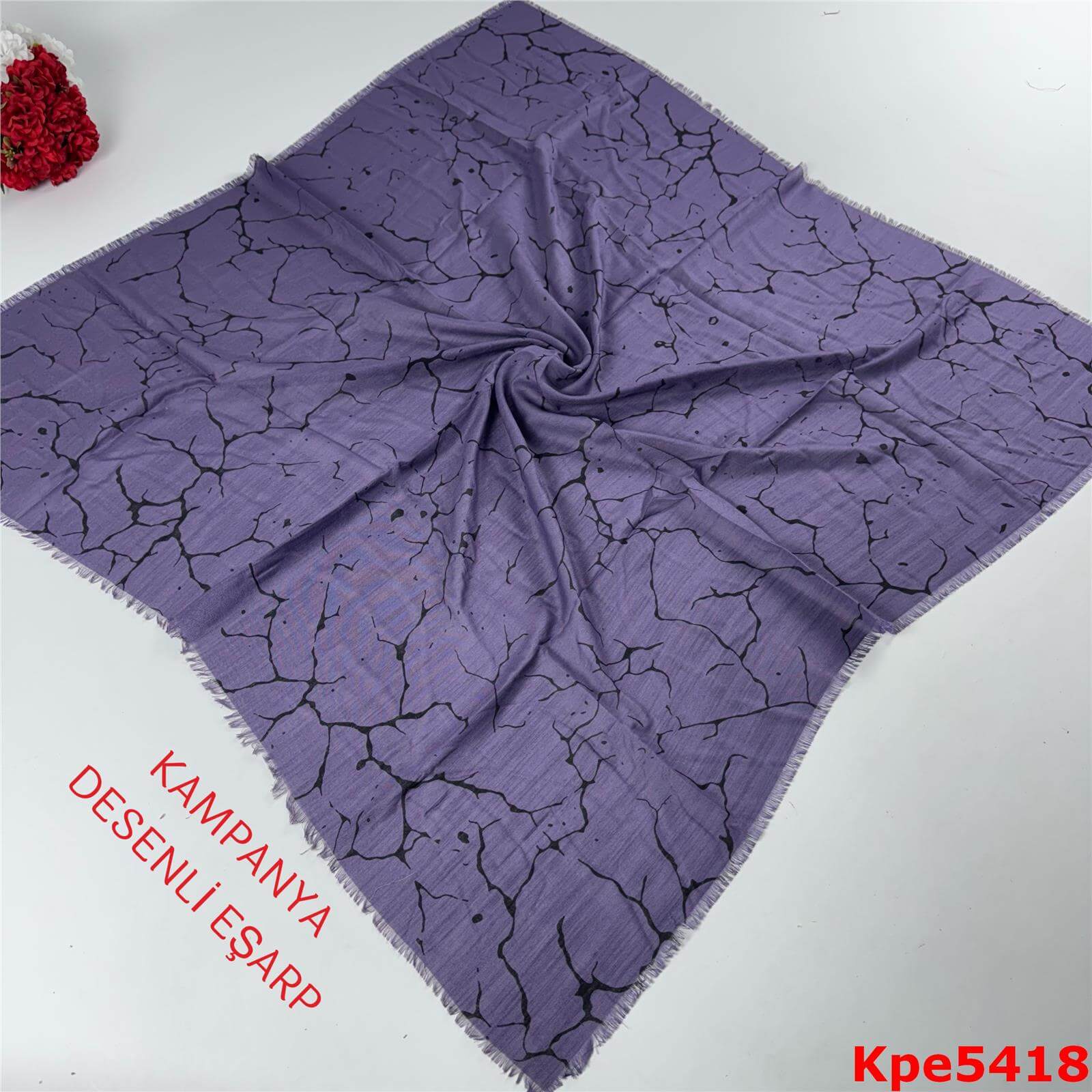 ZK-064 Kampanya Desenli Eşarp