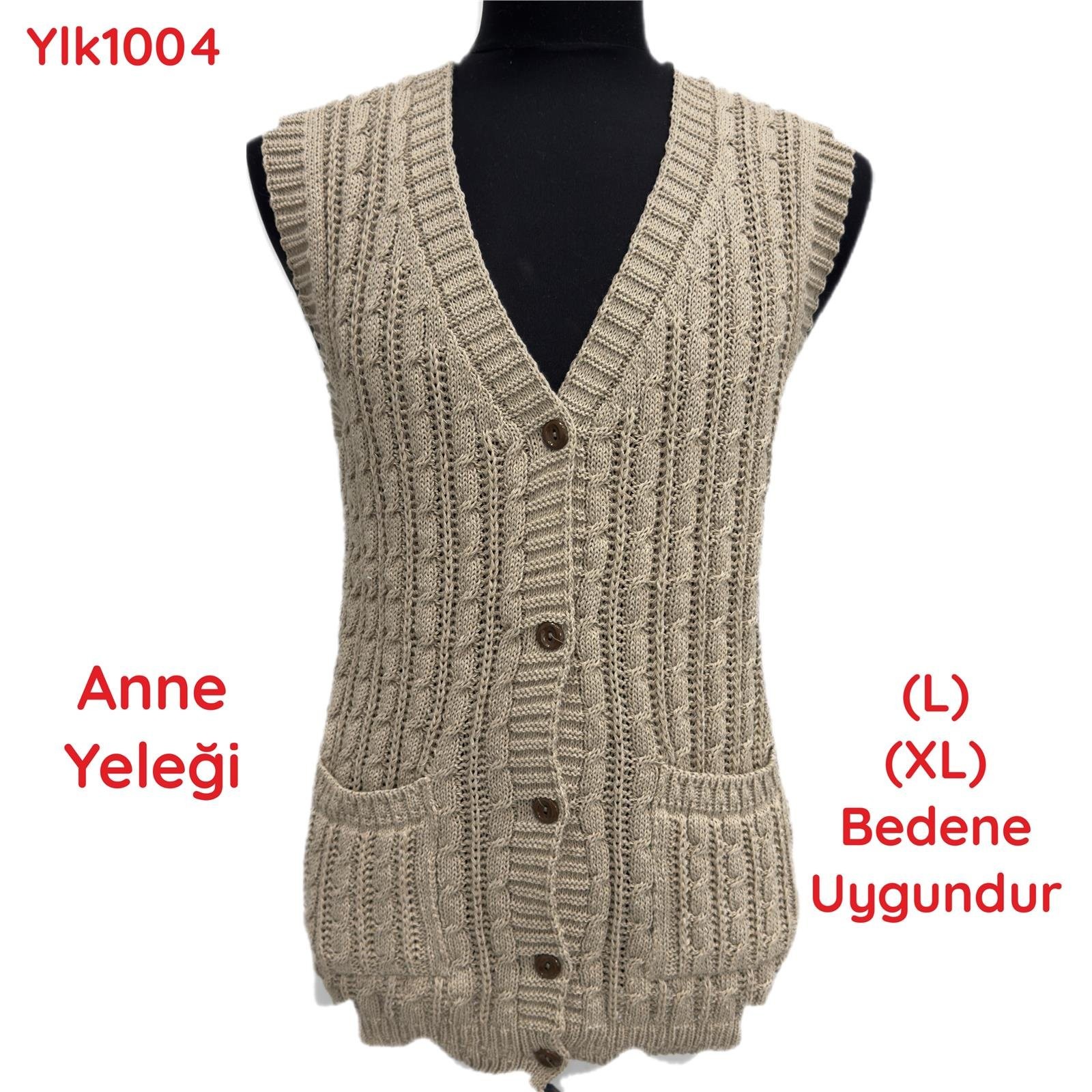 N-353 Düz Renk Anne Yelegi