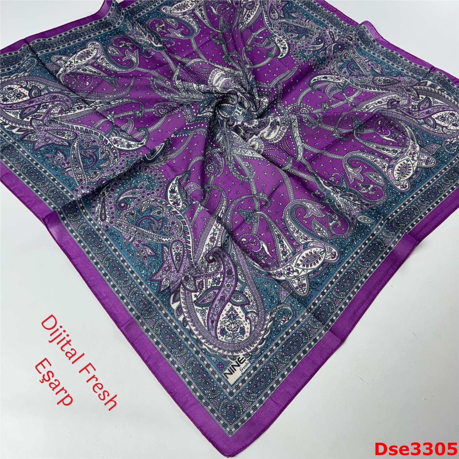 P-045 Dijital Fresh Eşarp