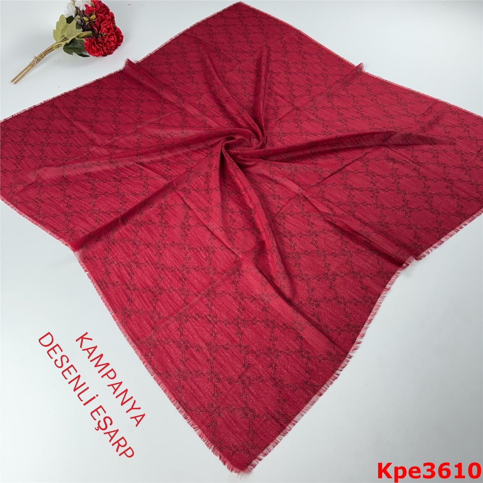 ZK-107 Kampanya Desenli Eşarp