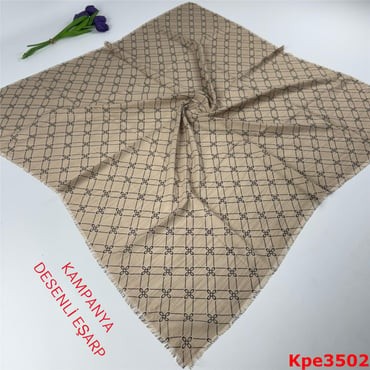 ZK-030 Kampanya Desenli Eşarp