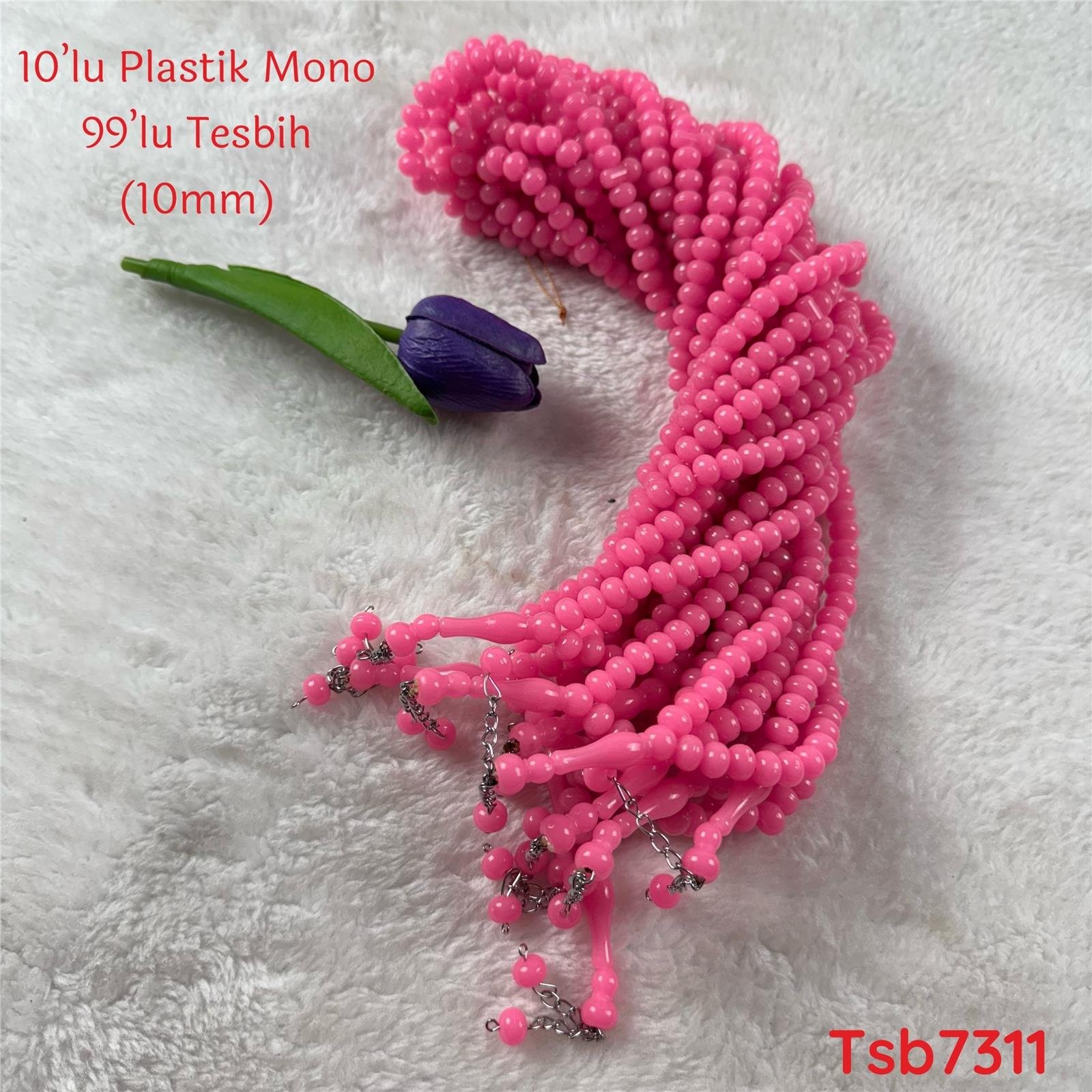 ZZ-021 Plastik Mono 99lu Tesbih(10mm)