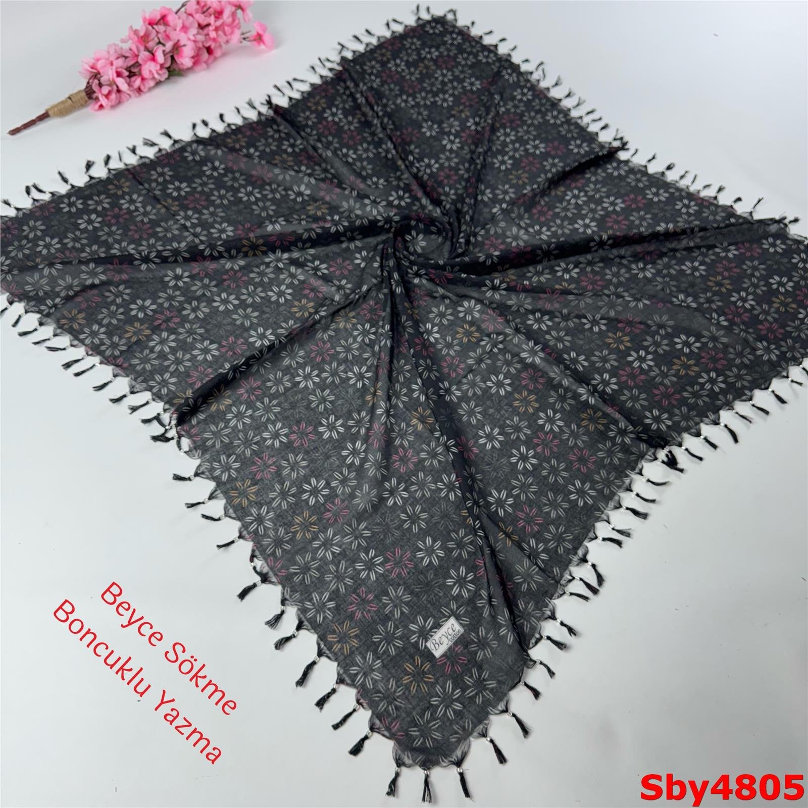 L-052 Beyce Sökme Boncuklu Yazma